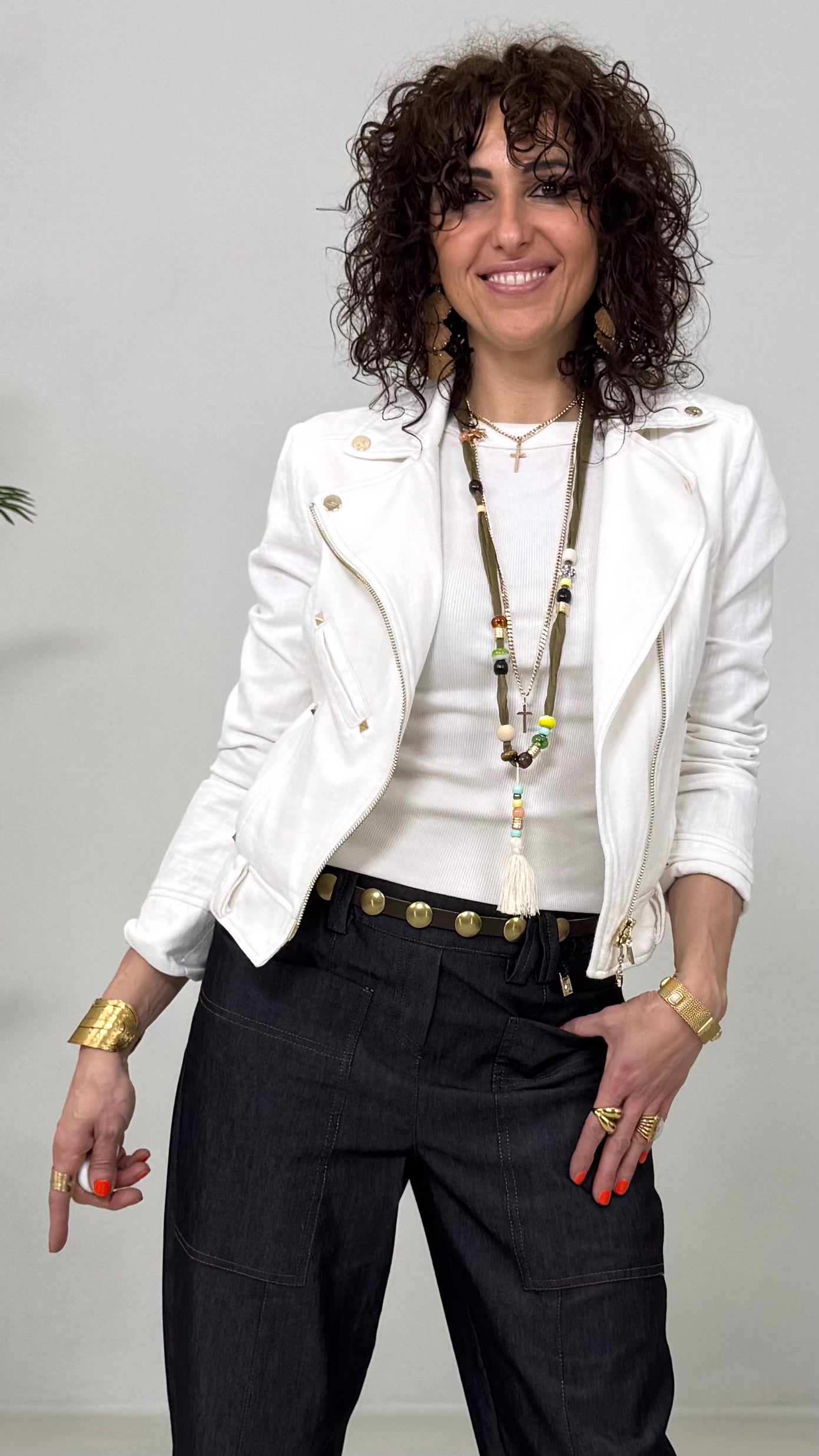 CINTURA CON BORCHIE GROSSE