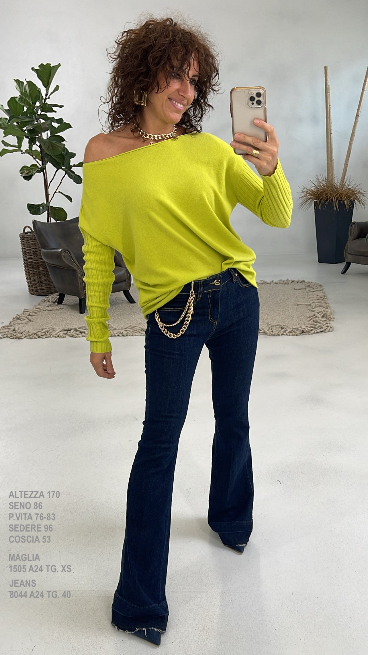 MAGLIA QUADRATA IN CALDA VISCOSA