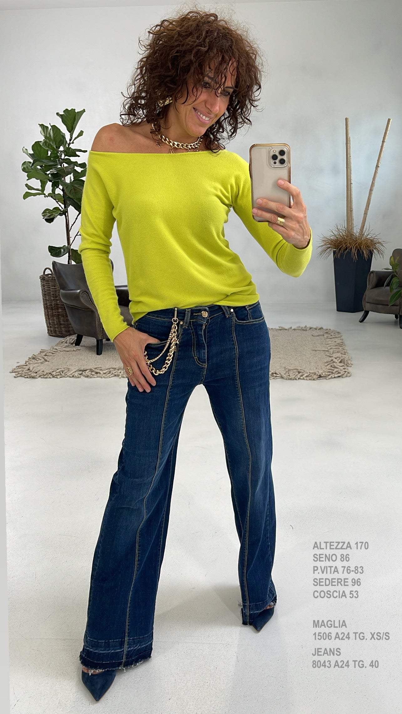 CEDRO T-SHIRT BASICA IN CALDA VISCOSA MANICA LUNGA E SCOLLO A BARCHETTA