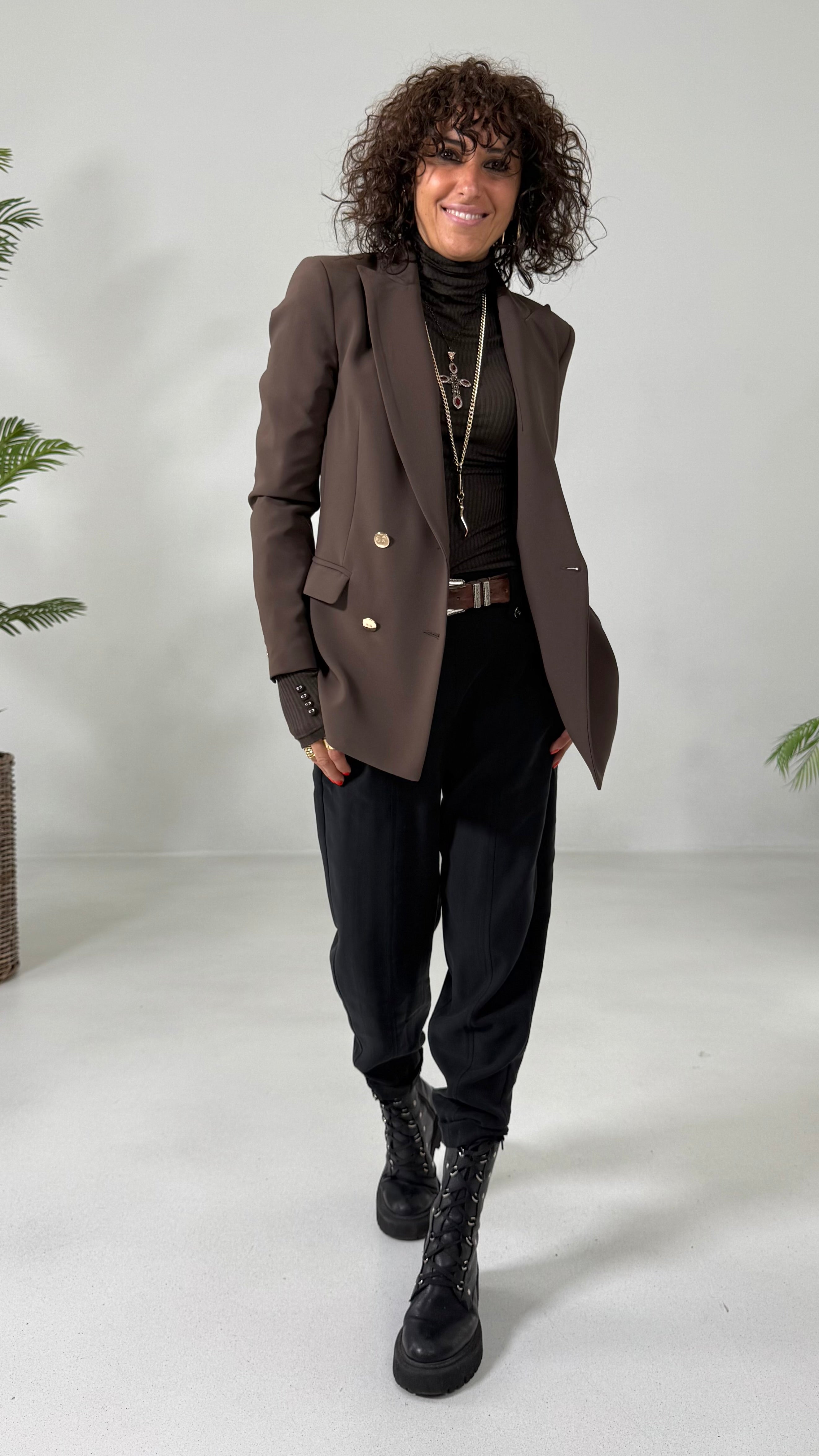 BALOON IN TECNICO DI VISCOSA EFFETTO CUPRO