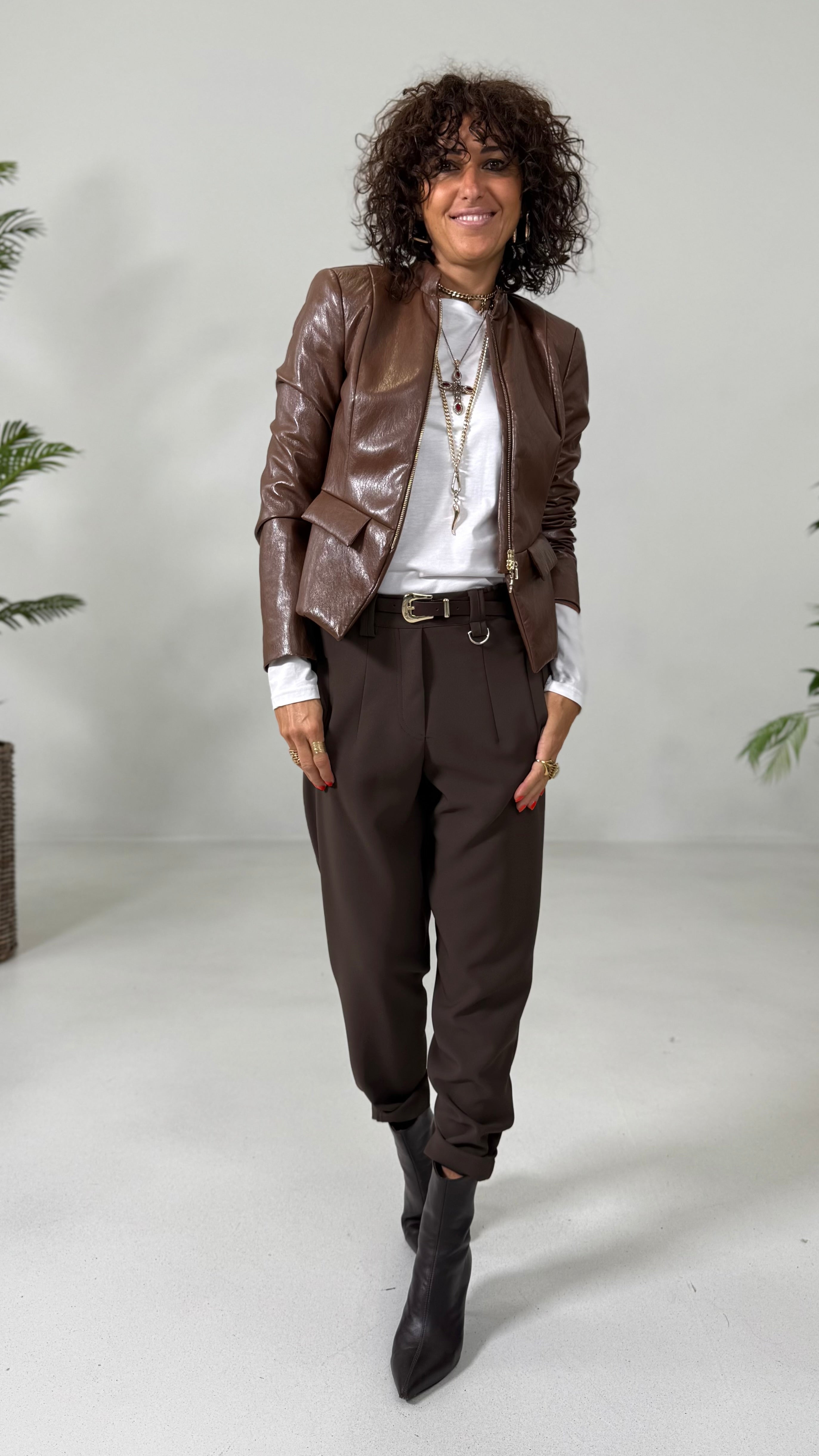 BAGGY CAVALLO BASSO IN CADY TECNICO