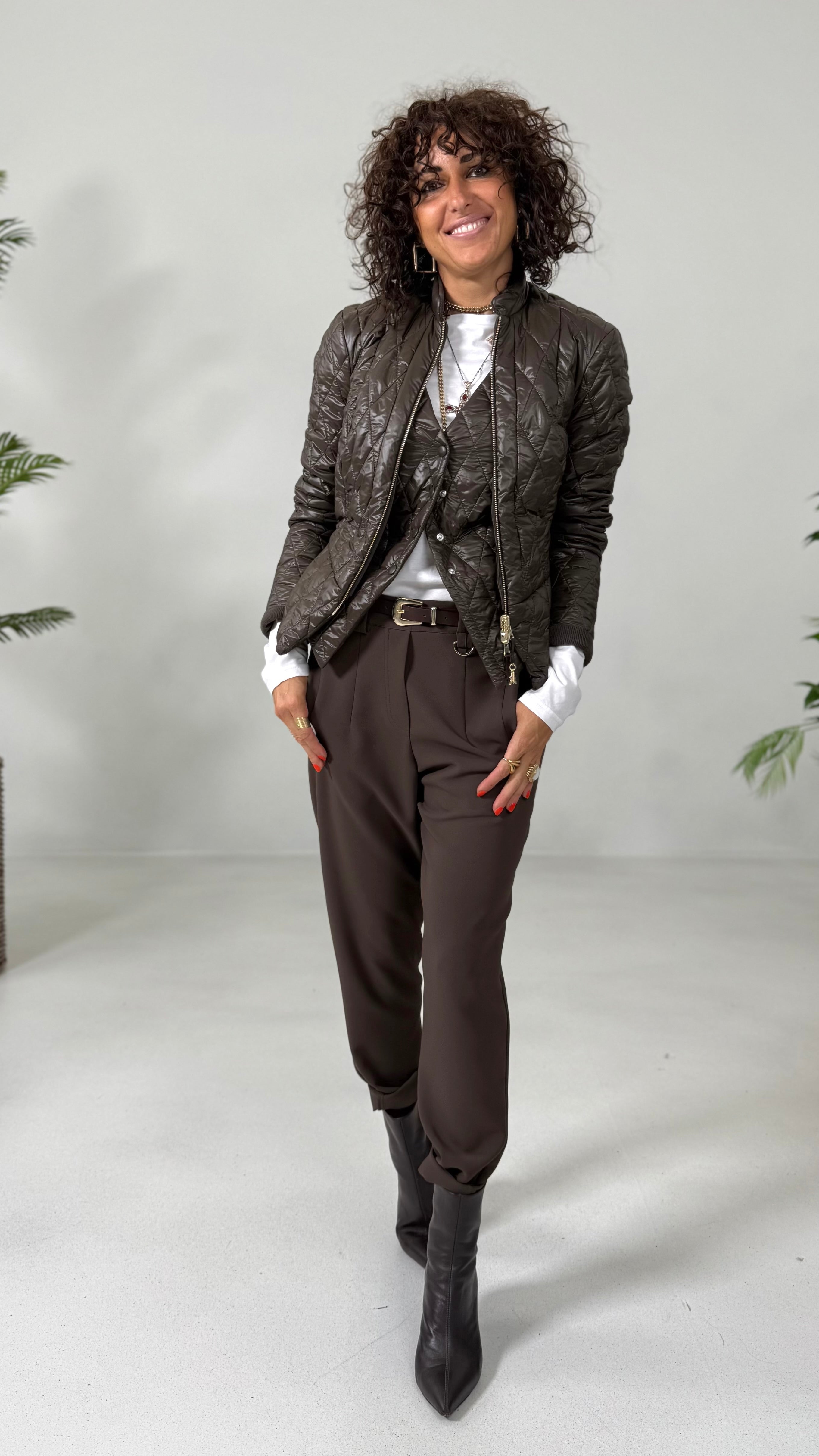 BAGGY CAVALLO BASSO IN CADY TECNICO