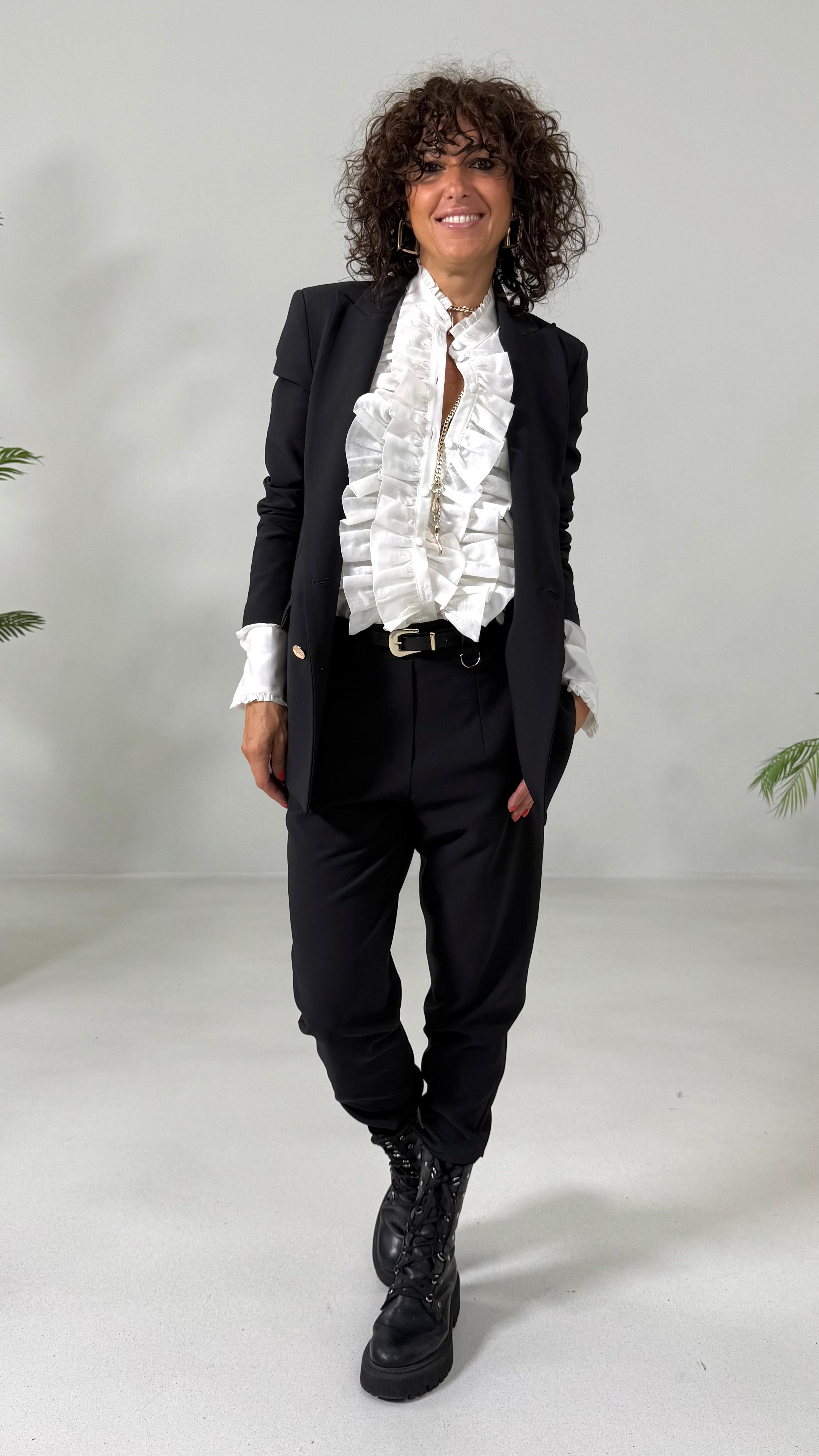 BAGGY CAVALLO BASSO IN CADY TECNICO