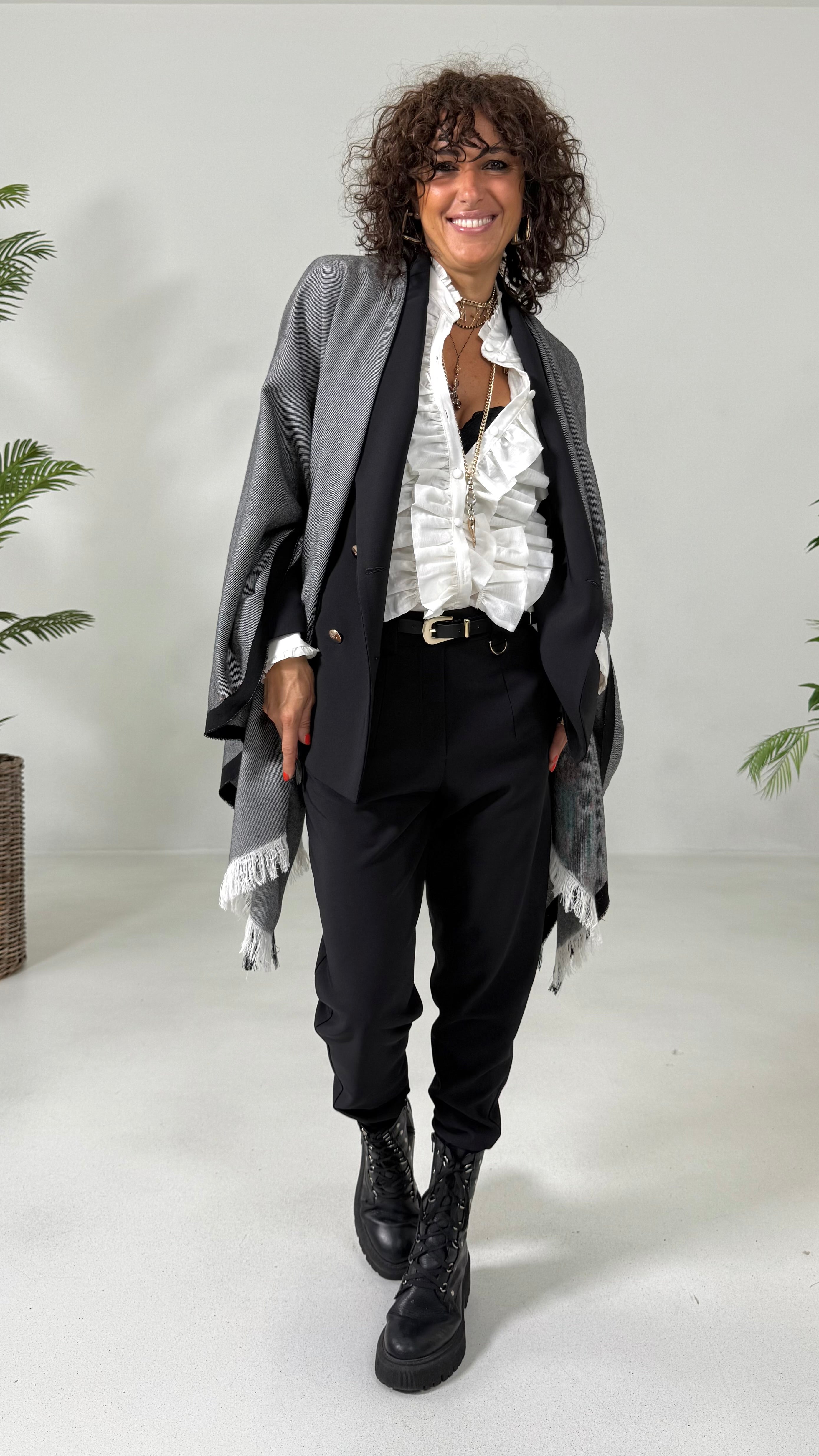 BAGGY CAVALLO BASSO IN CADY TECNICO