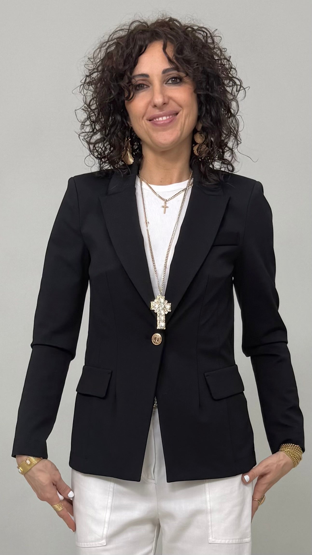 GIACCA IN PUNTO MILANO DI COTONE