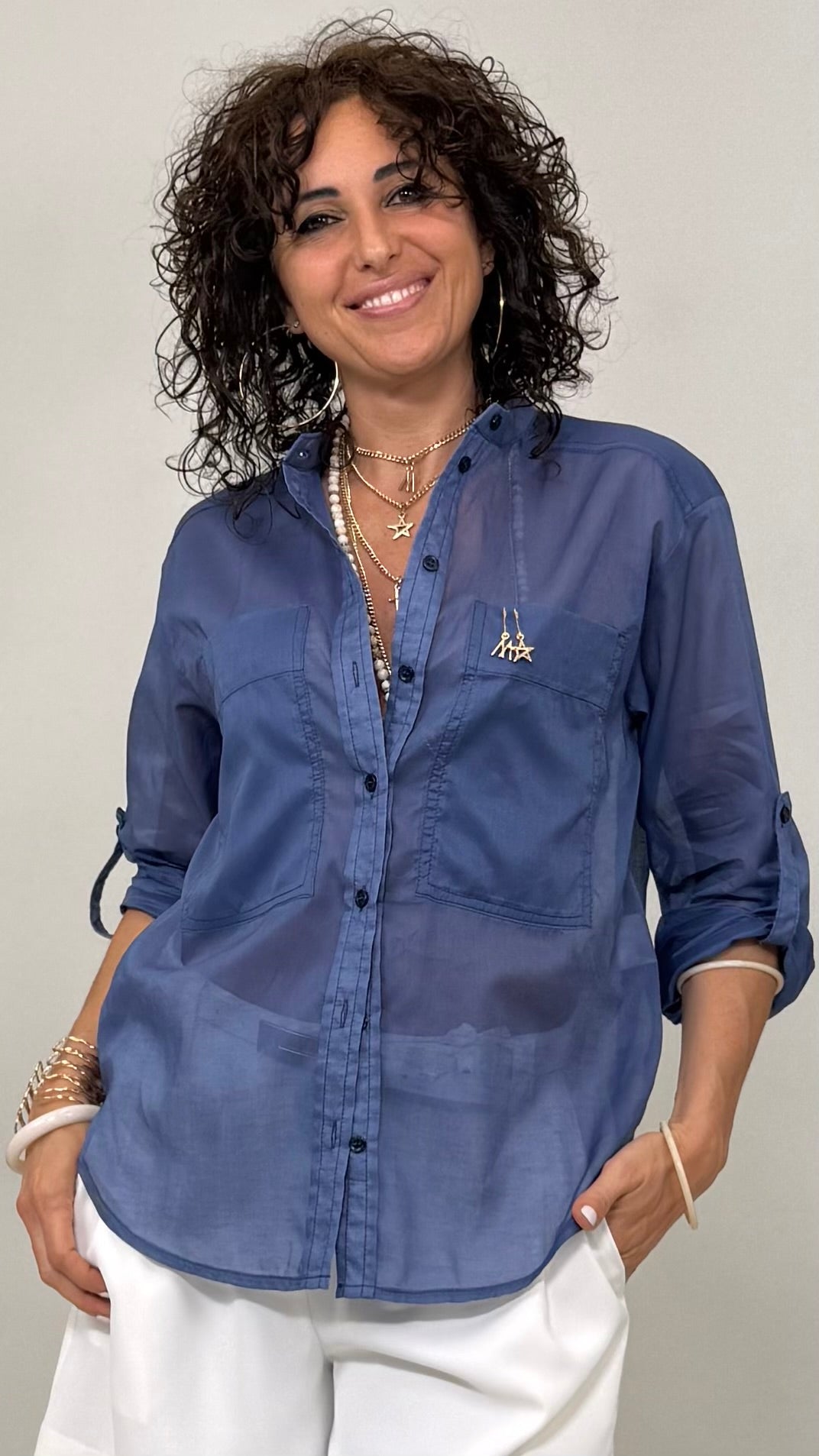 CAMICIA UOMO CON TASCONI