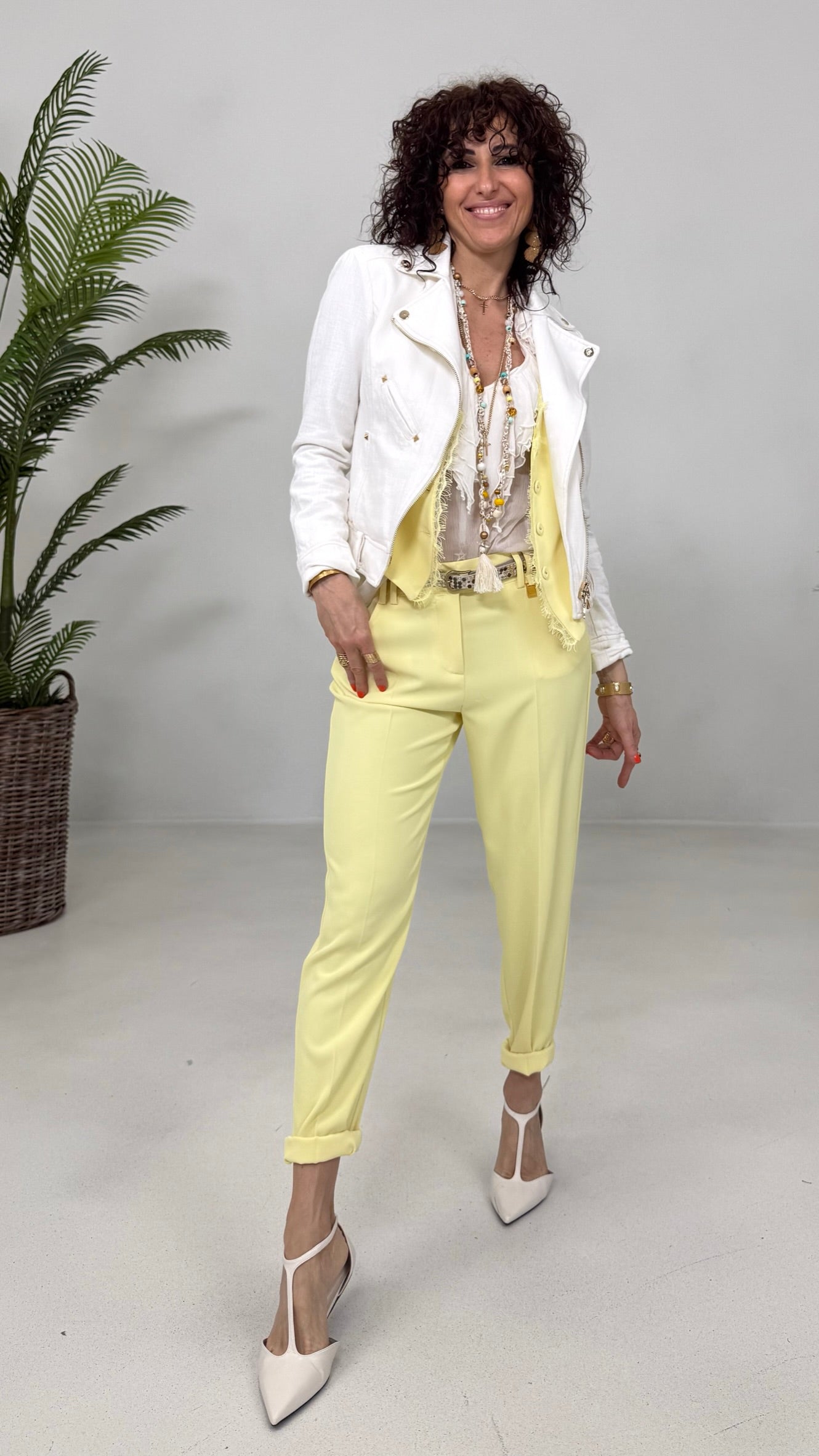 CINTURA CON BORCHIETTE PICCOLE MISTE