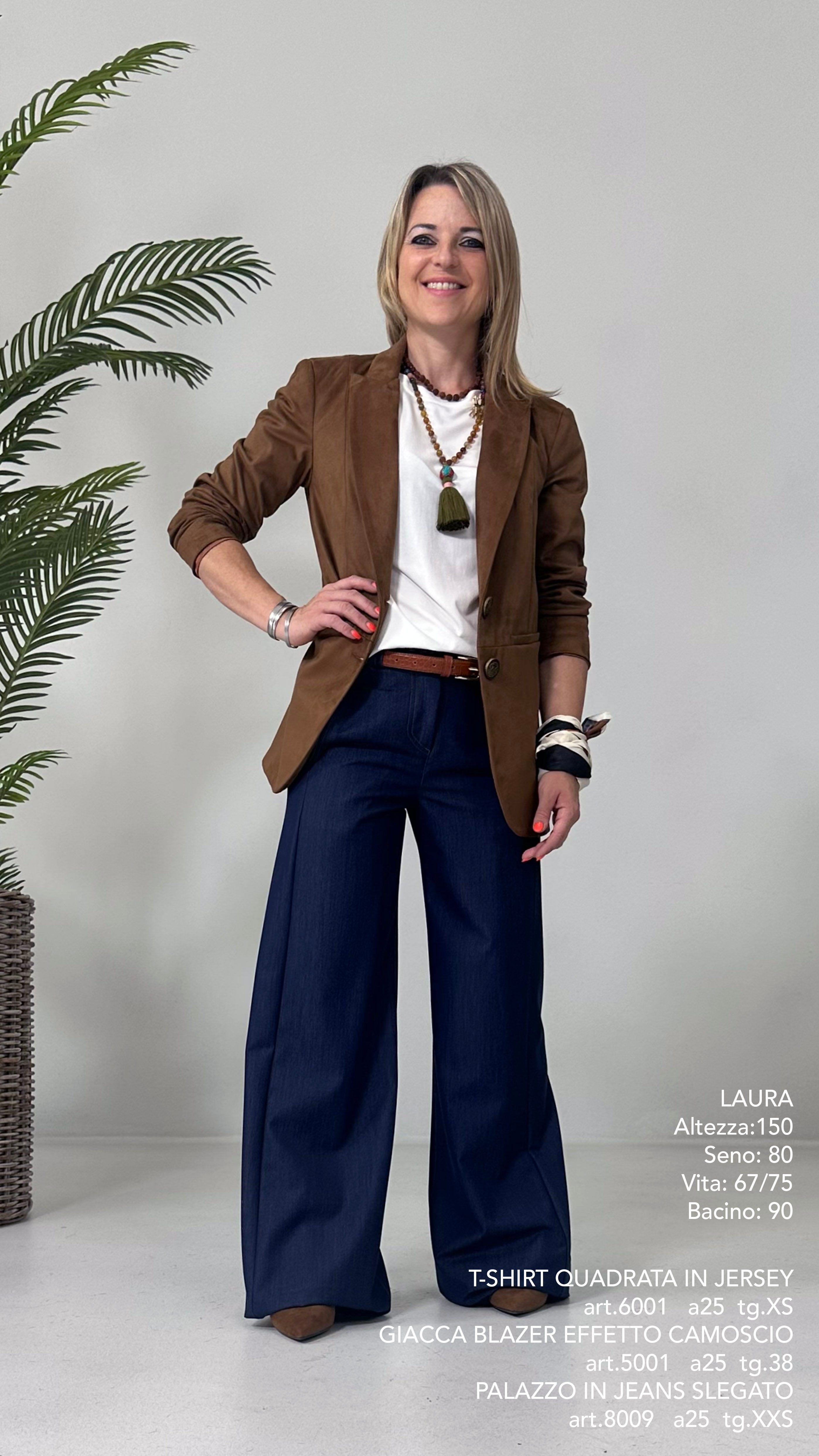 GIACCA BLAZER IN DAINETTO EFFETTO CAMOSCIO CON FODERA CANGIANTE