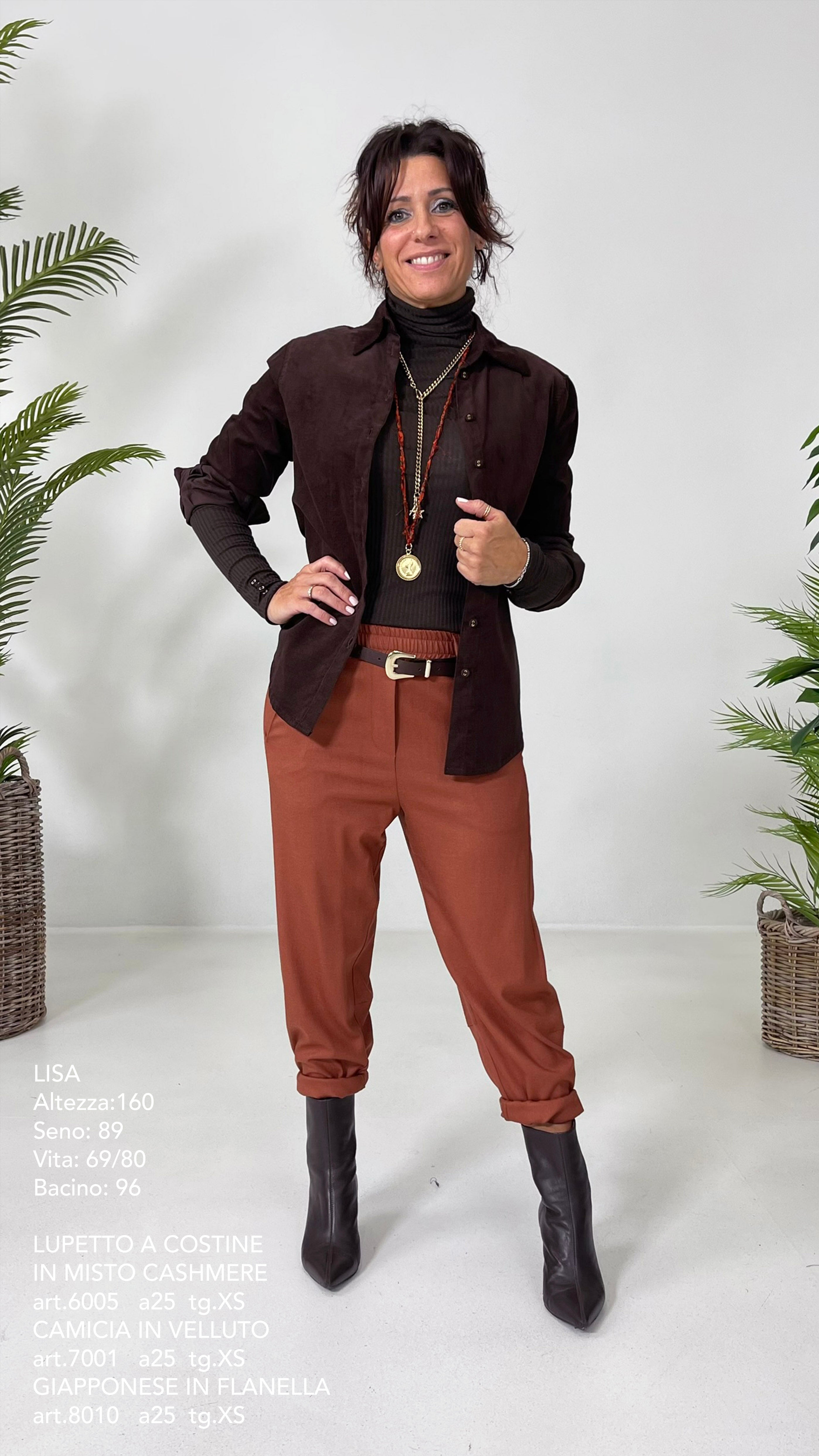 CAMICIA IN VELLUTO 2000 RIGHE