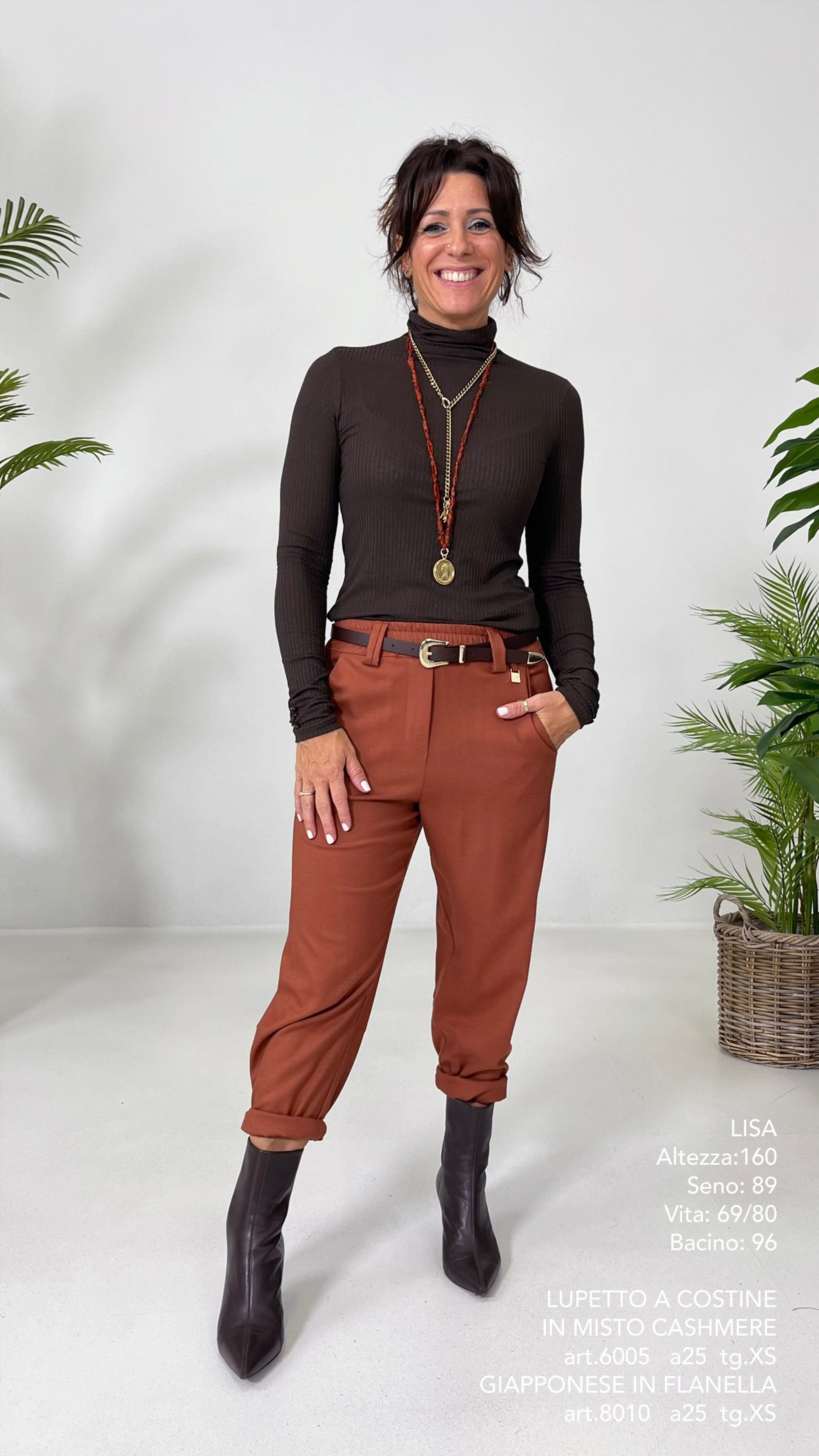 LUPETTO IN JERSEY A COSTINE MISTO CASHMERE