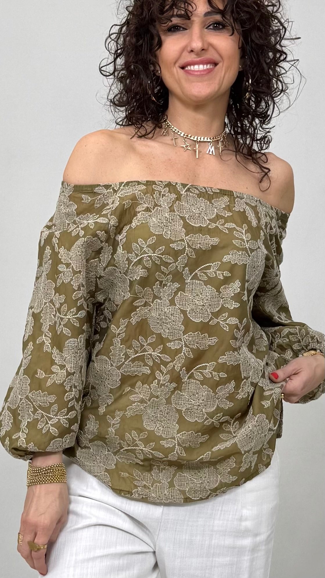 SHIFFER VOILE MANICA 3/4