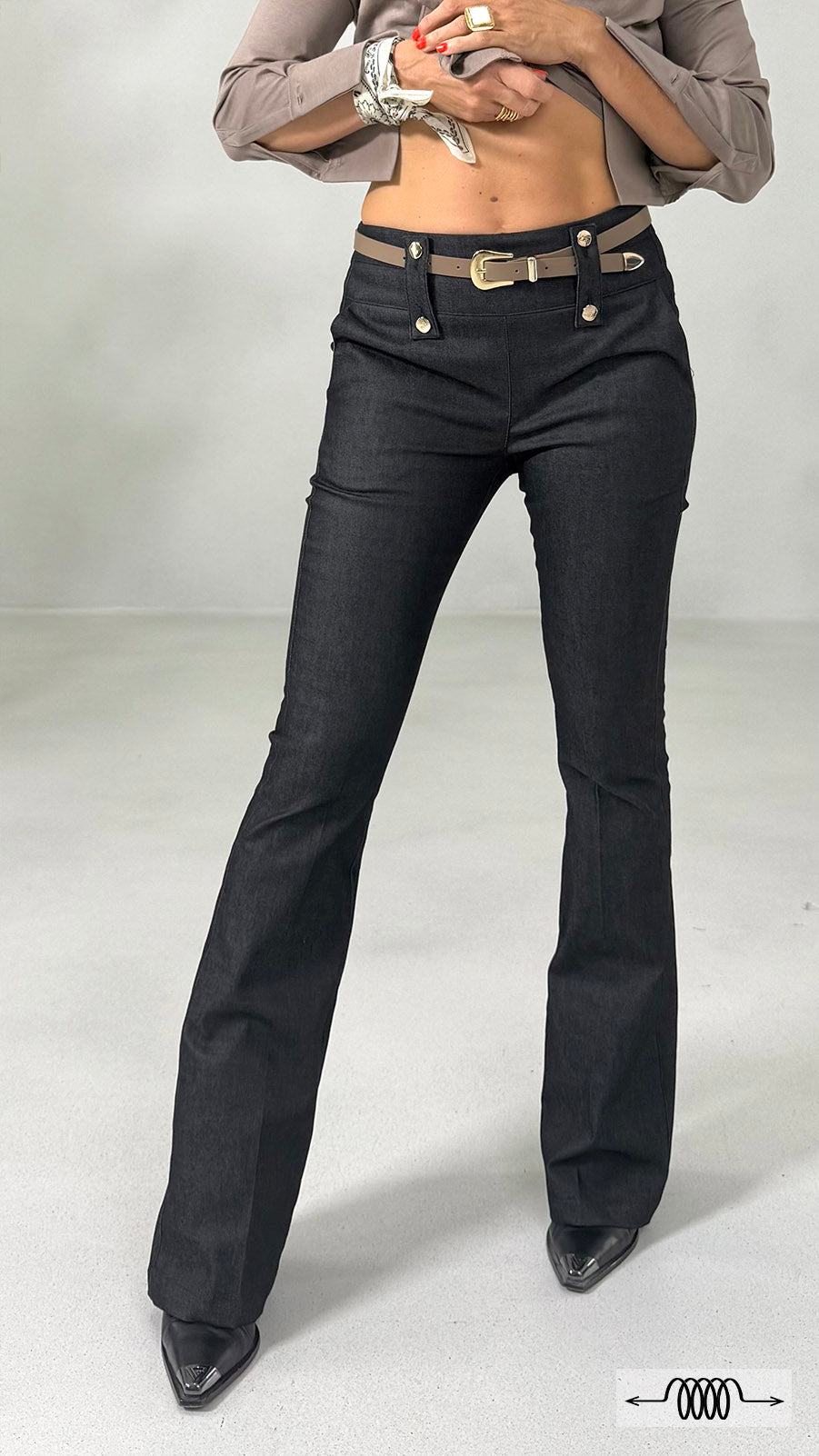 ZAMPA IN HEAVY JEANS SUPER STRETCH