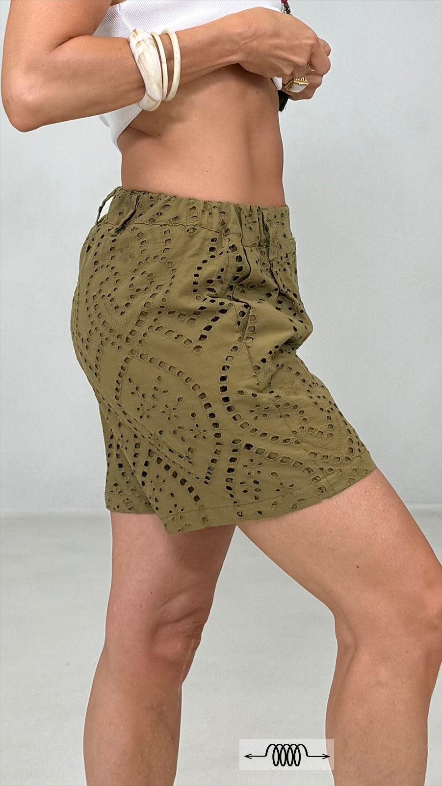SHORTS IN SANGALLO
