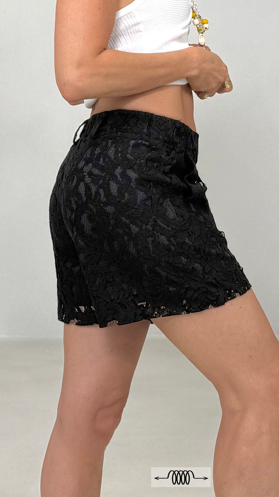 SHORTS IN PIZZO