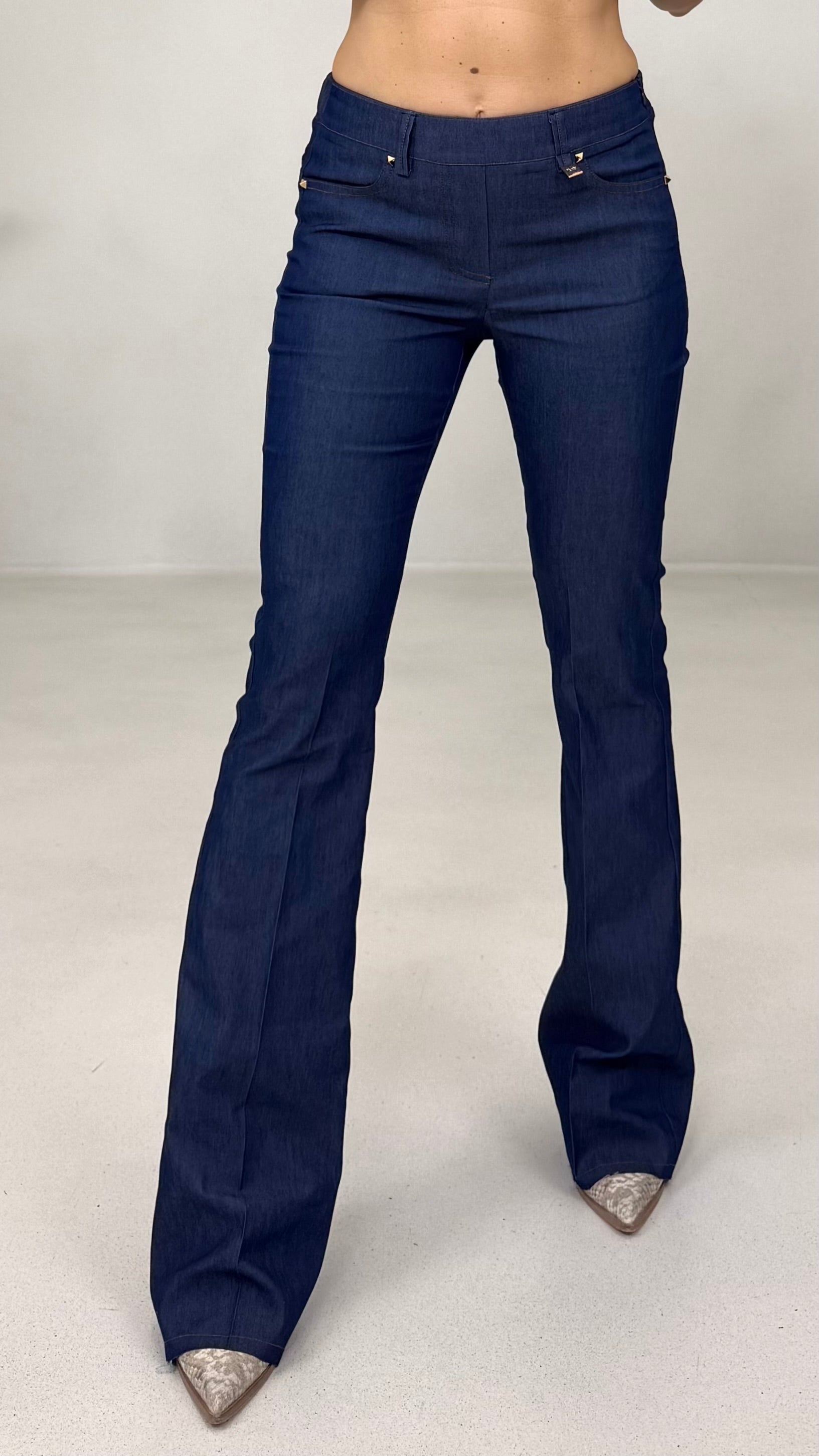 ZAMPA IN JEANS ELASTICO