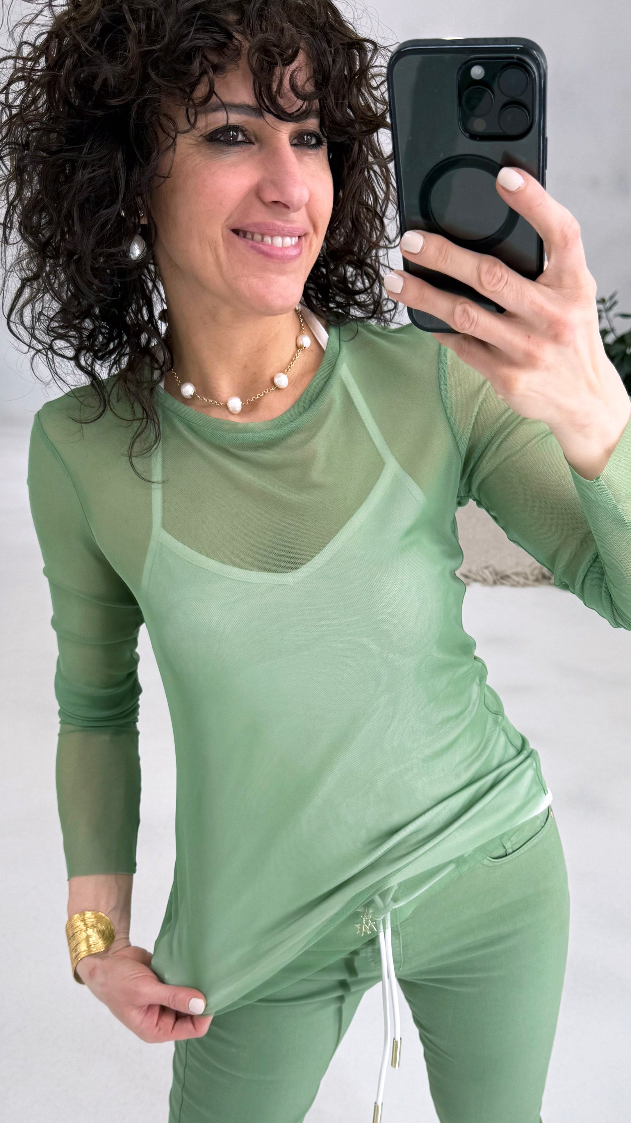 622 BIS P25 VERDE TWEEN-SET RETINA E TOP