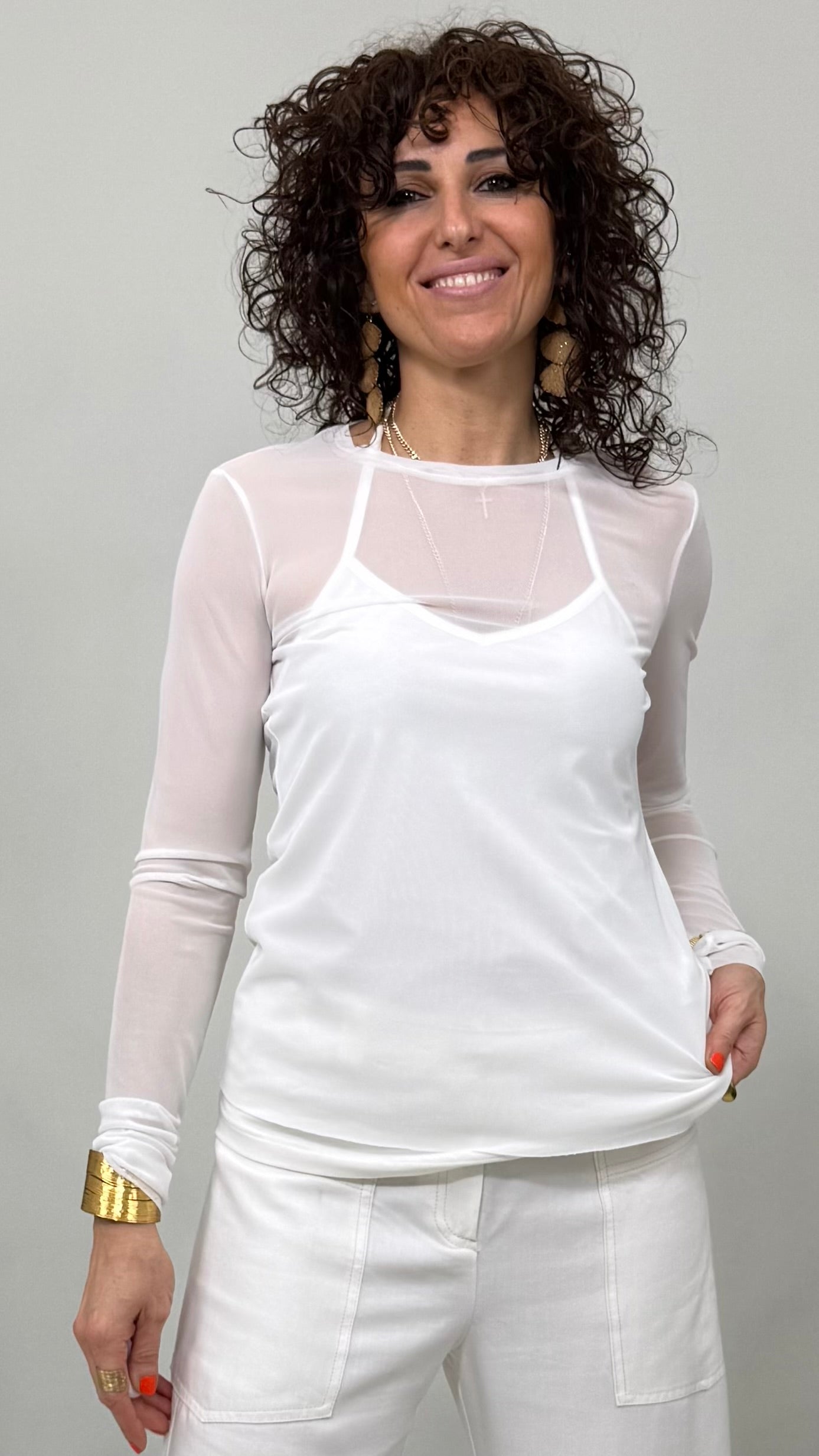 TWIN SET RETINA E TOP