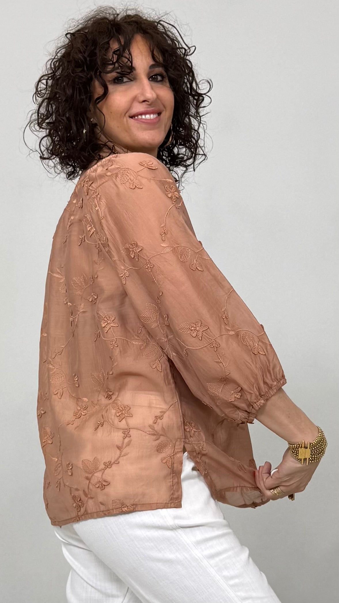 SHIFFER VOILE MANICA 3/4