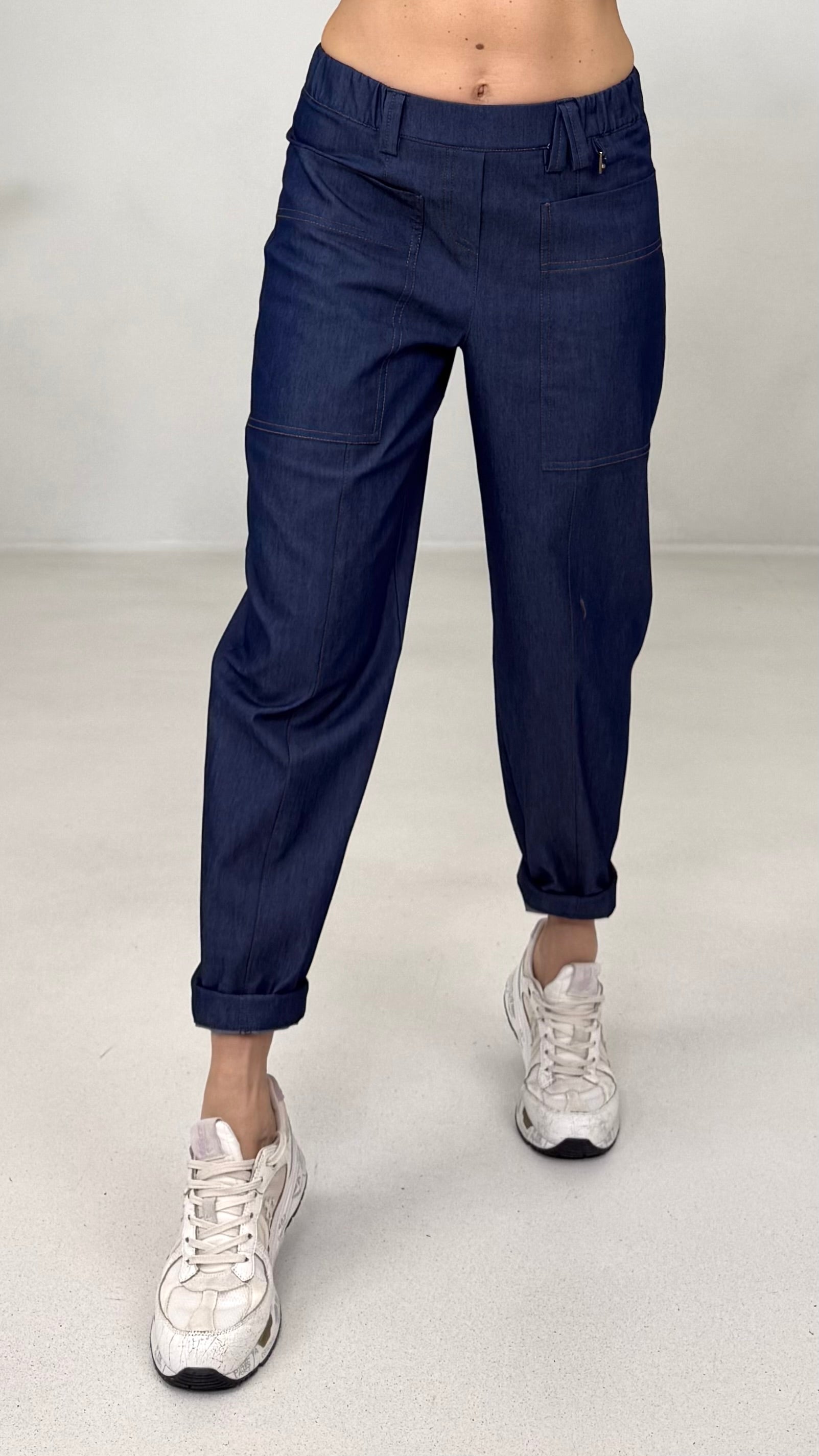 BALOON IN JEANS ELASTICO