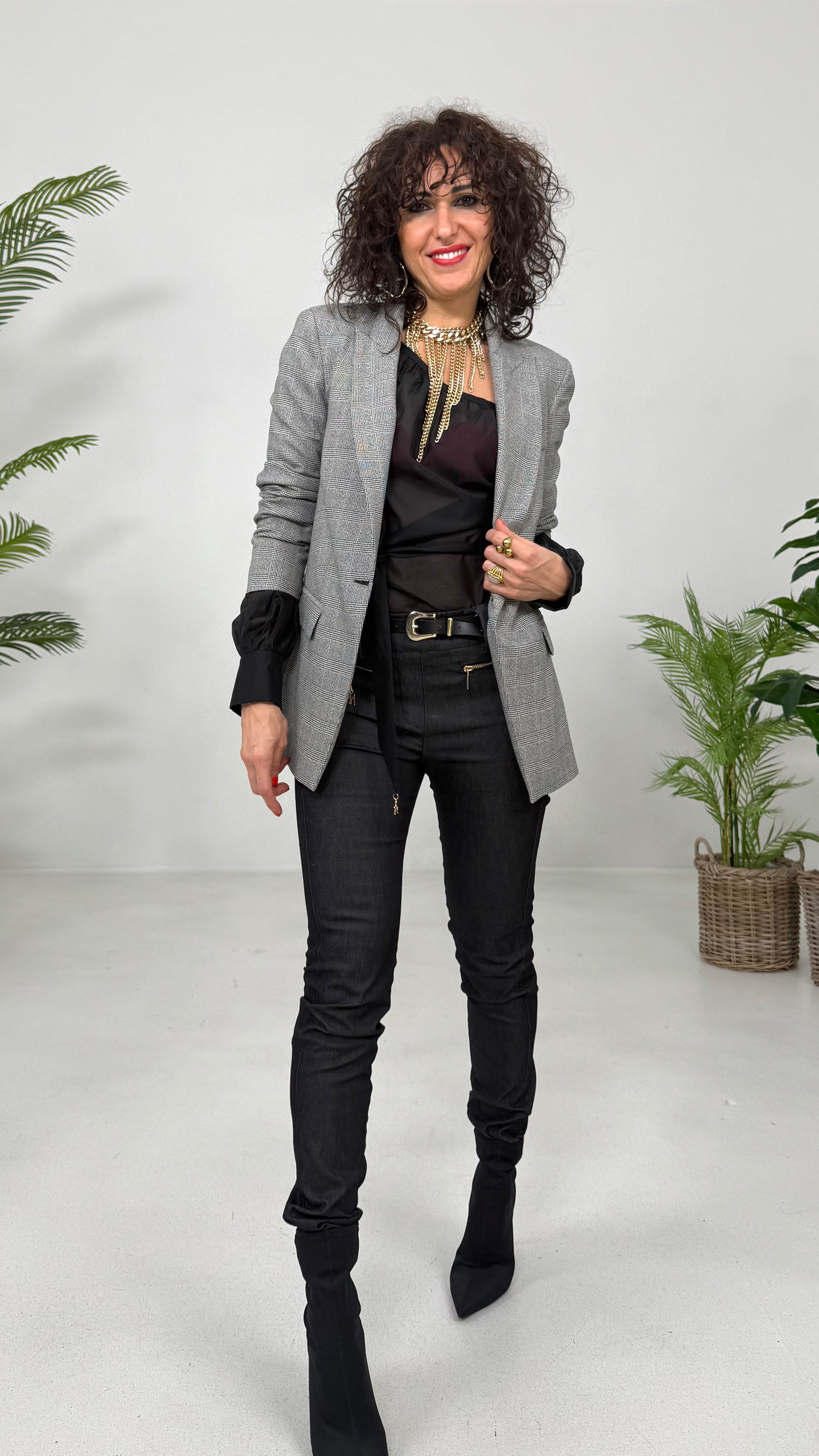 CAMICIA CON FUSCIACCA IN ORGANZA