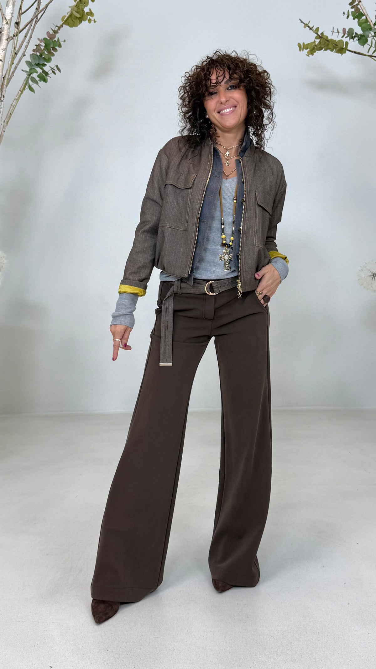 BOMBER GRISAGLIA JEANS