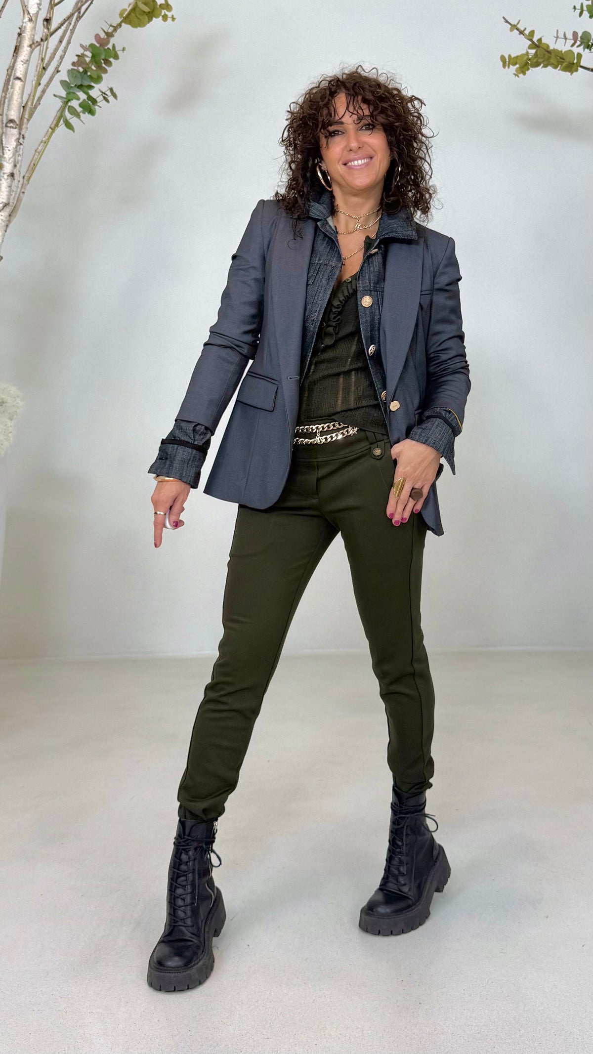 GINNICO IN ROMA TWILL DIAGONALE