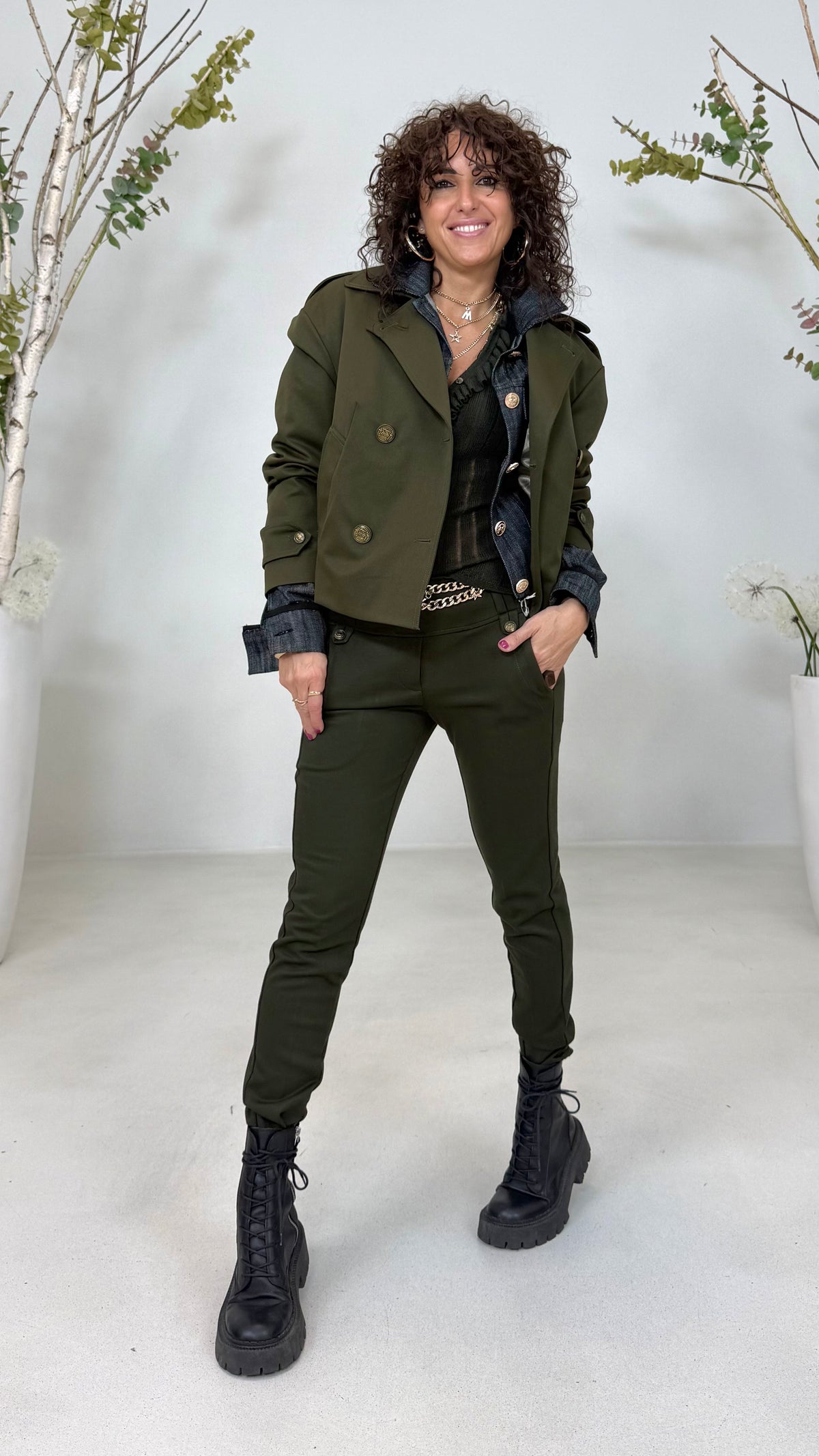 GINNICO IN ROMA TWILL DIAGONALE