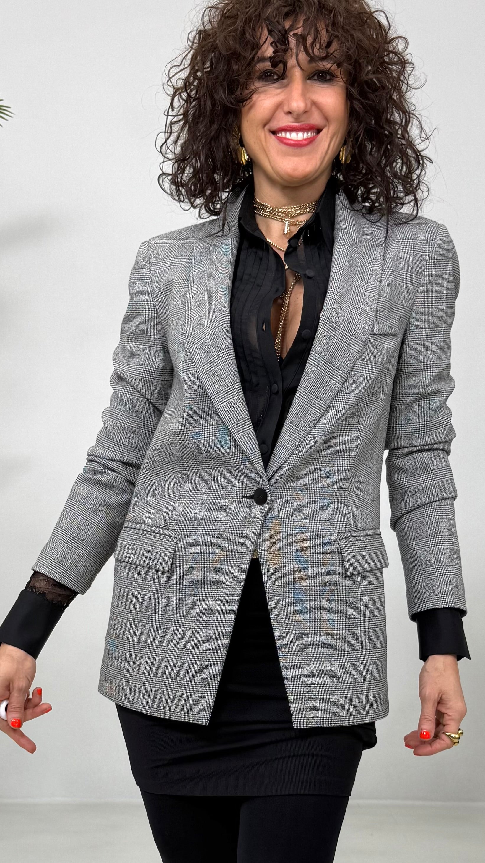 GIACCA IN FLANELLA PRINCIPE DI GALLES