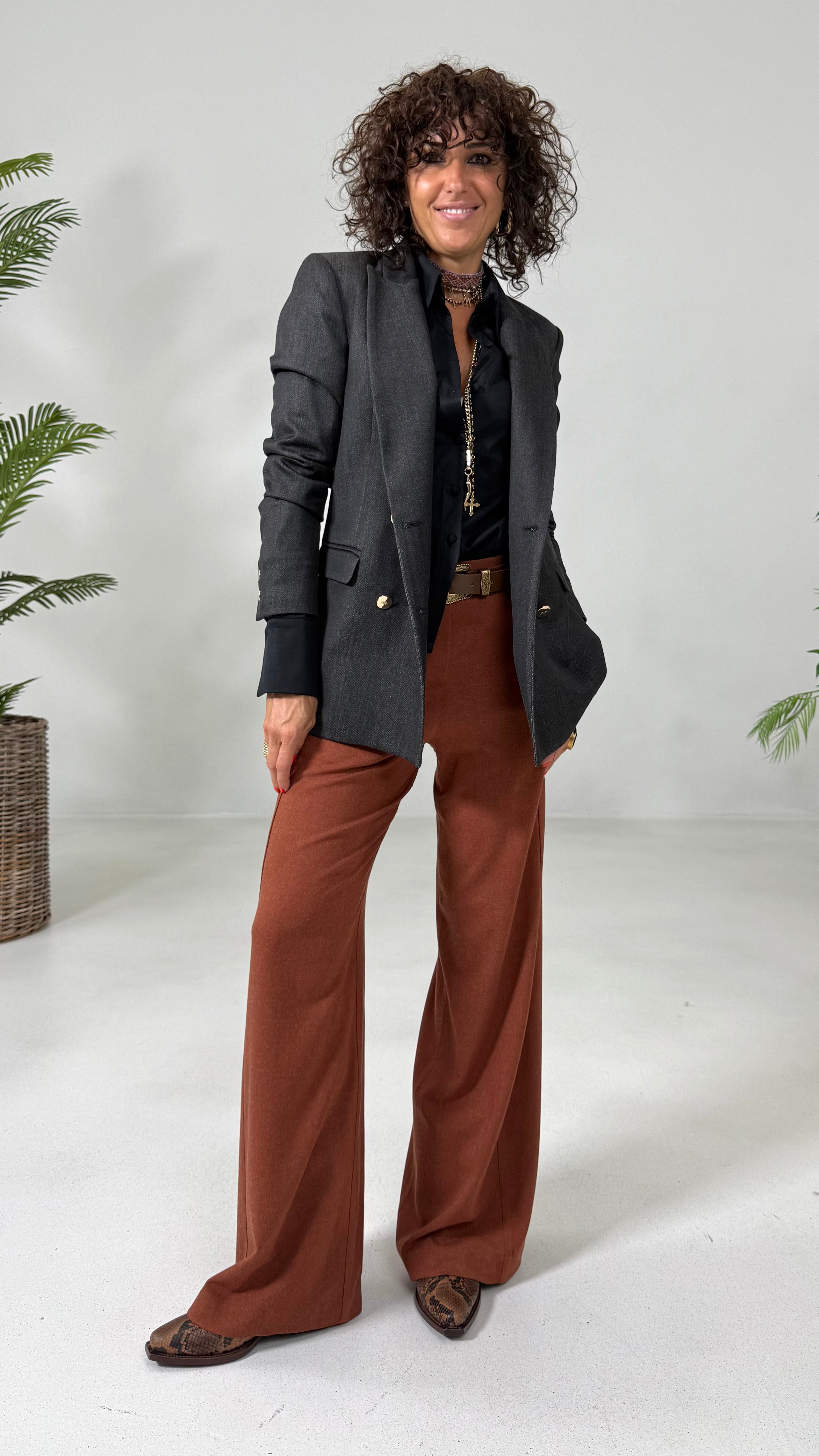 CAMICIA IN JERSEY DI COTONE MODAL