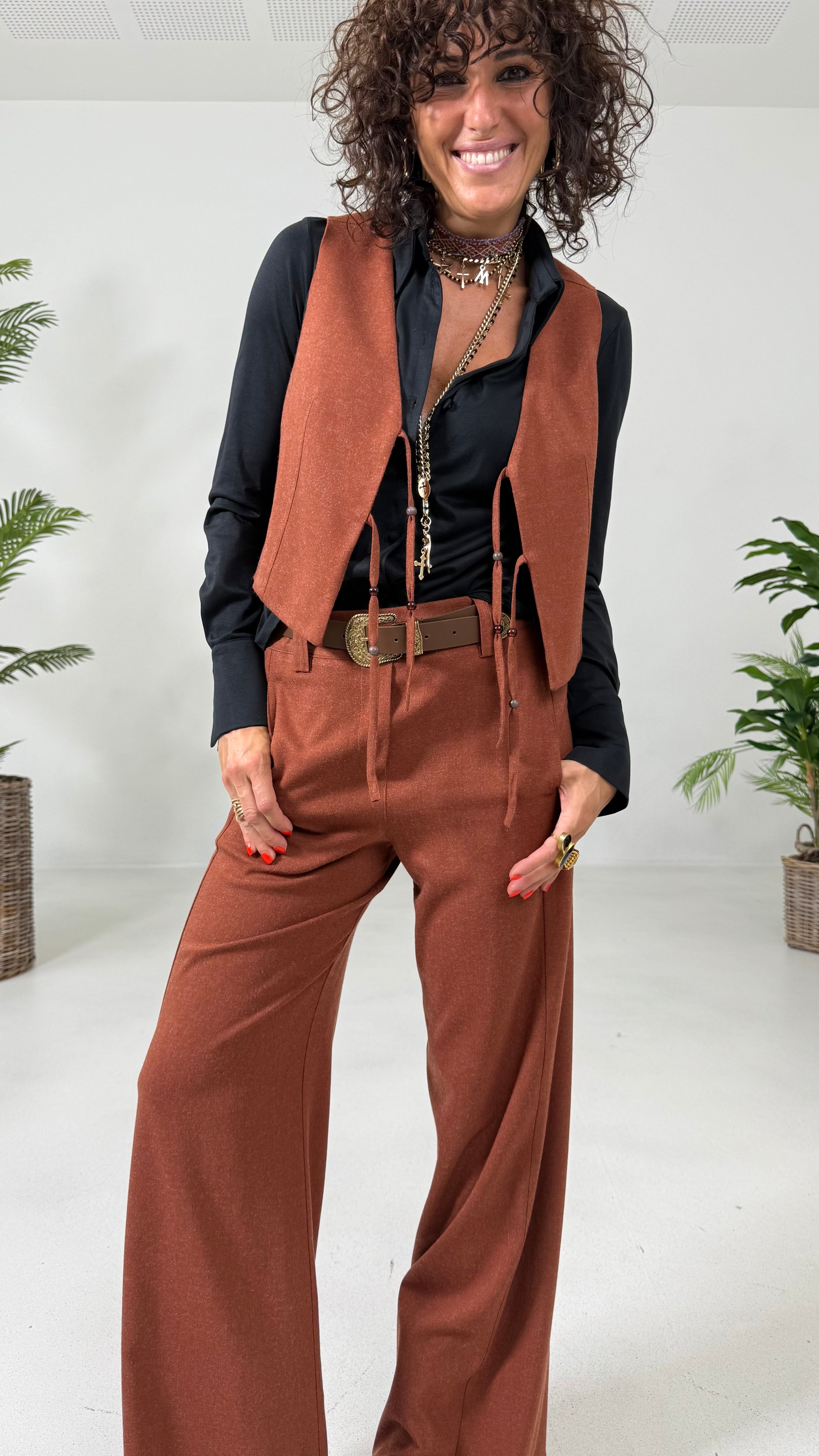 CAMICIA IN JERSEY DI COTONE MODAL