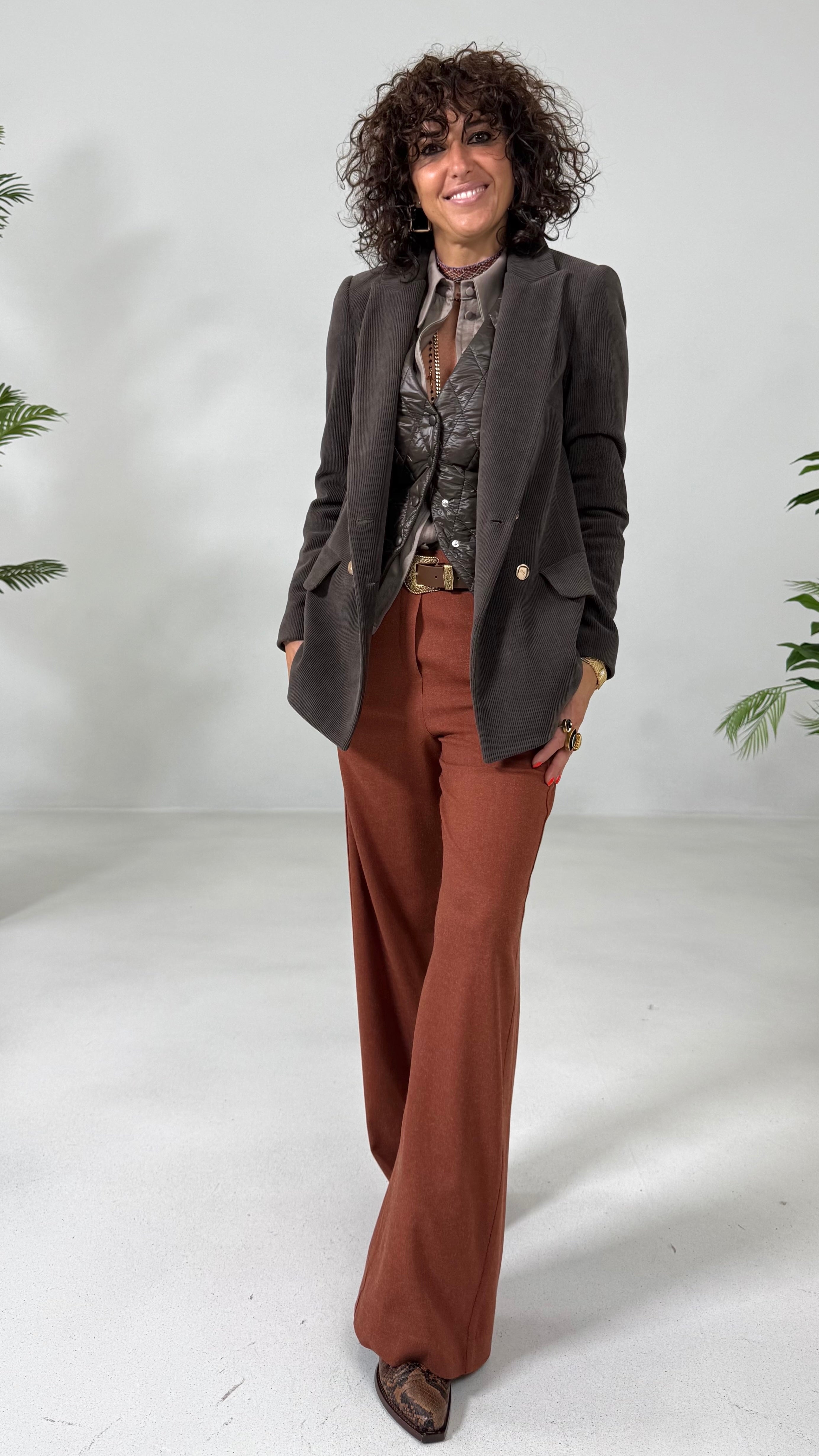 CAMICIA IN JERSEY DI COTONE MODAL