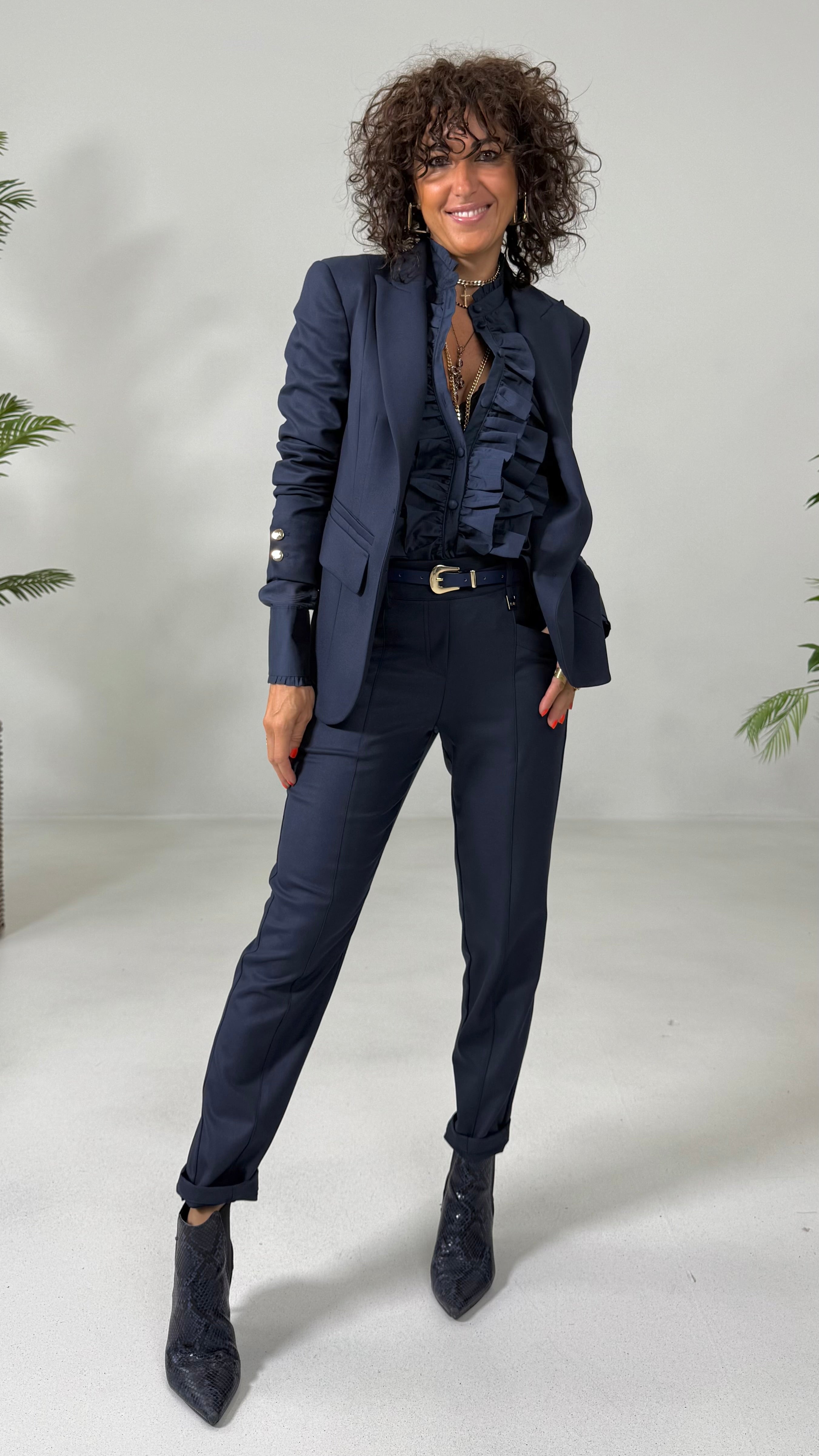 CAMICIA IN MUSSOLA CON ROUGES