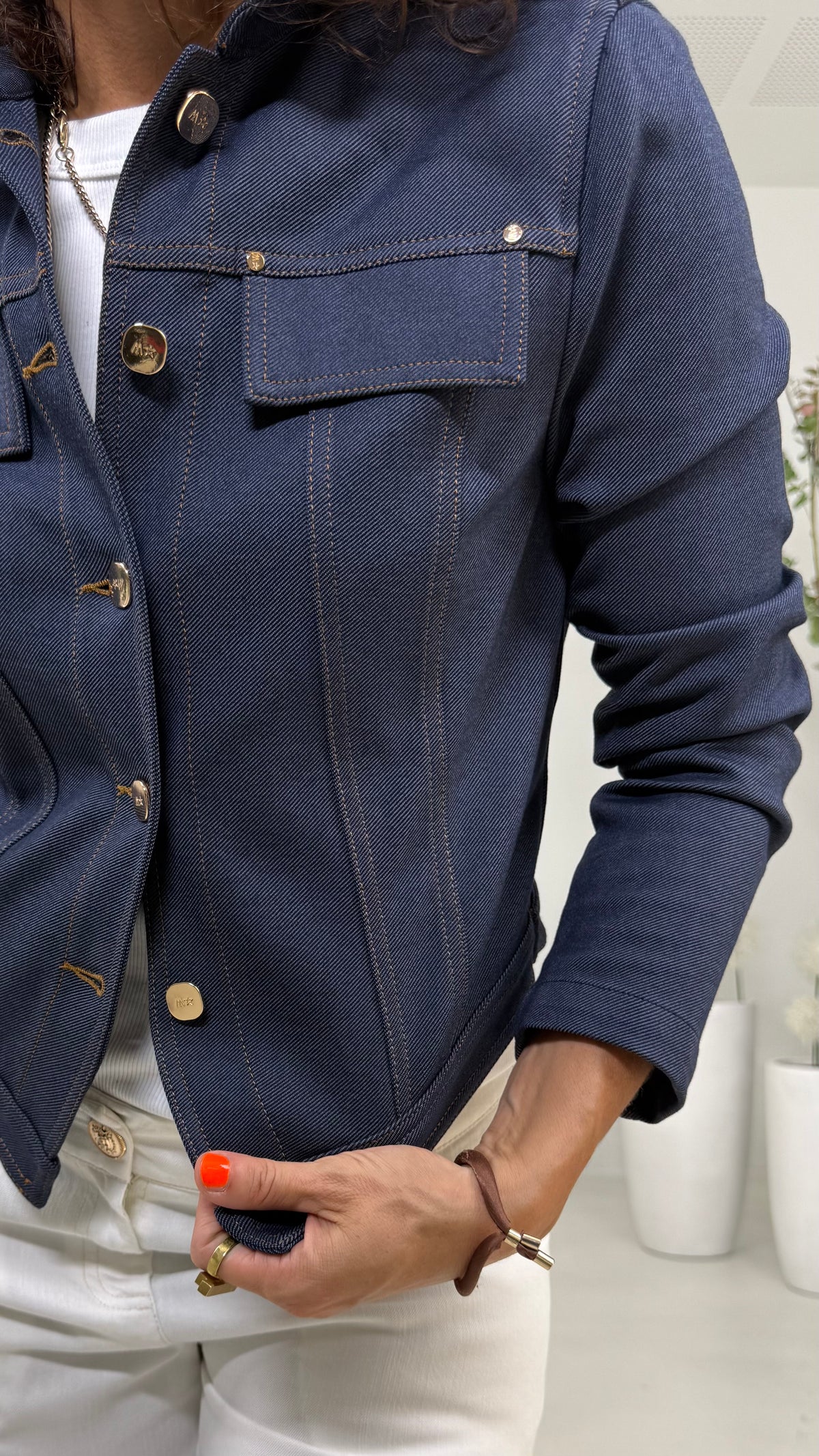 GIUBBINO JEANS PUNTO MILANO