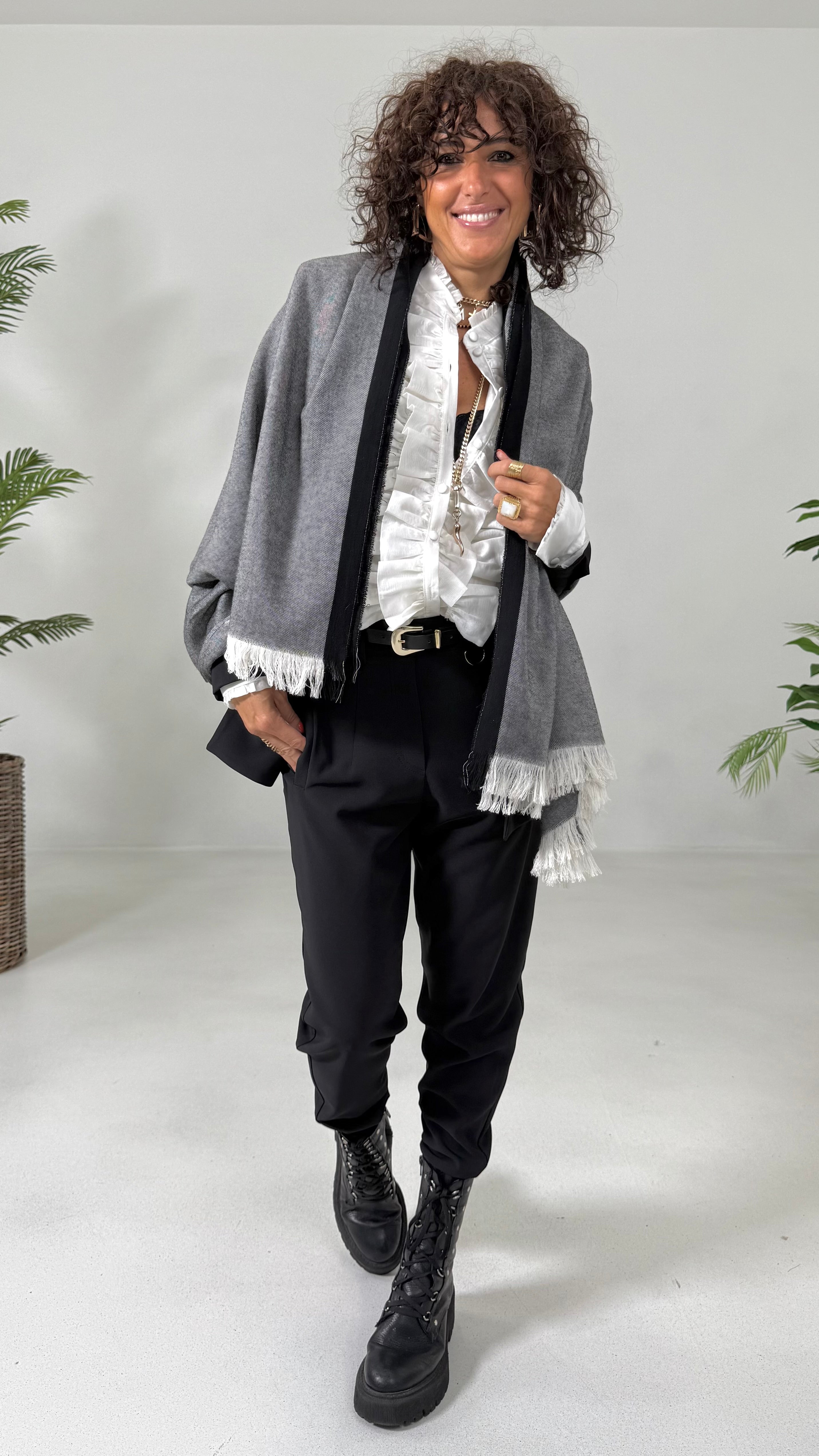 CAMICIA IN MUSSOLA CON ROUGES