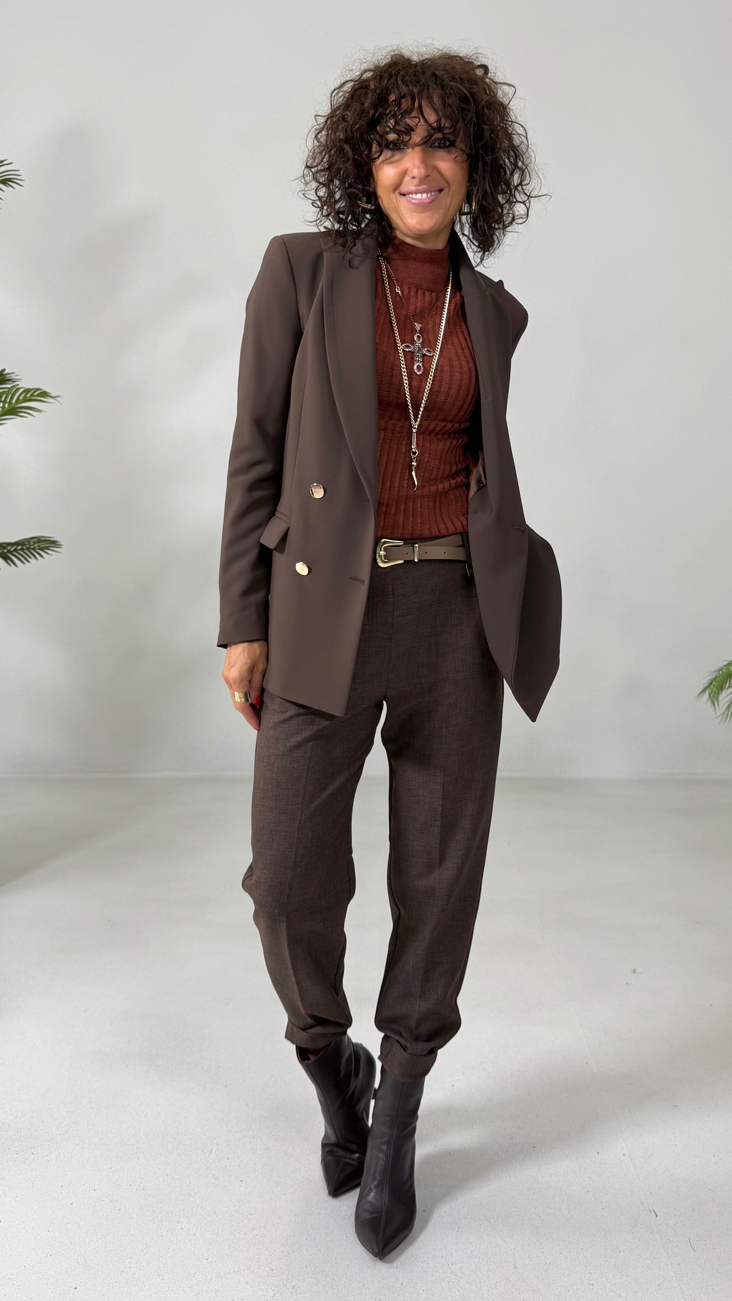 LUPETTO IN LANA VISCOSA PUNTO TRAFORATO