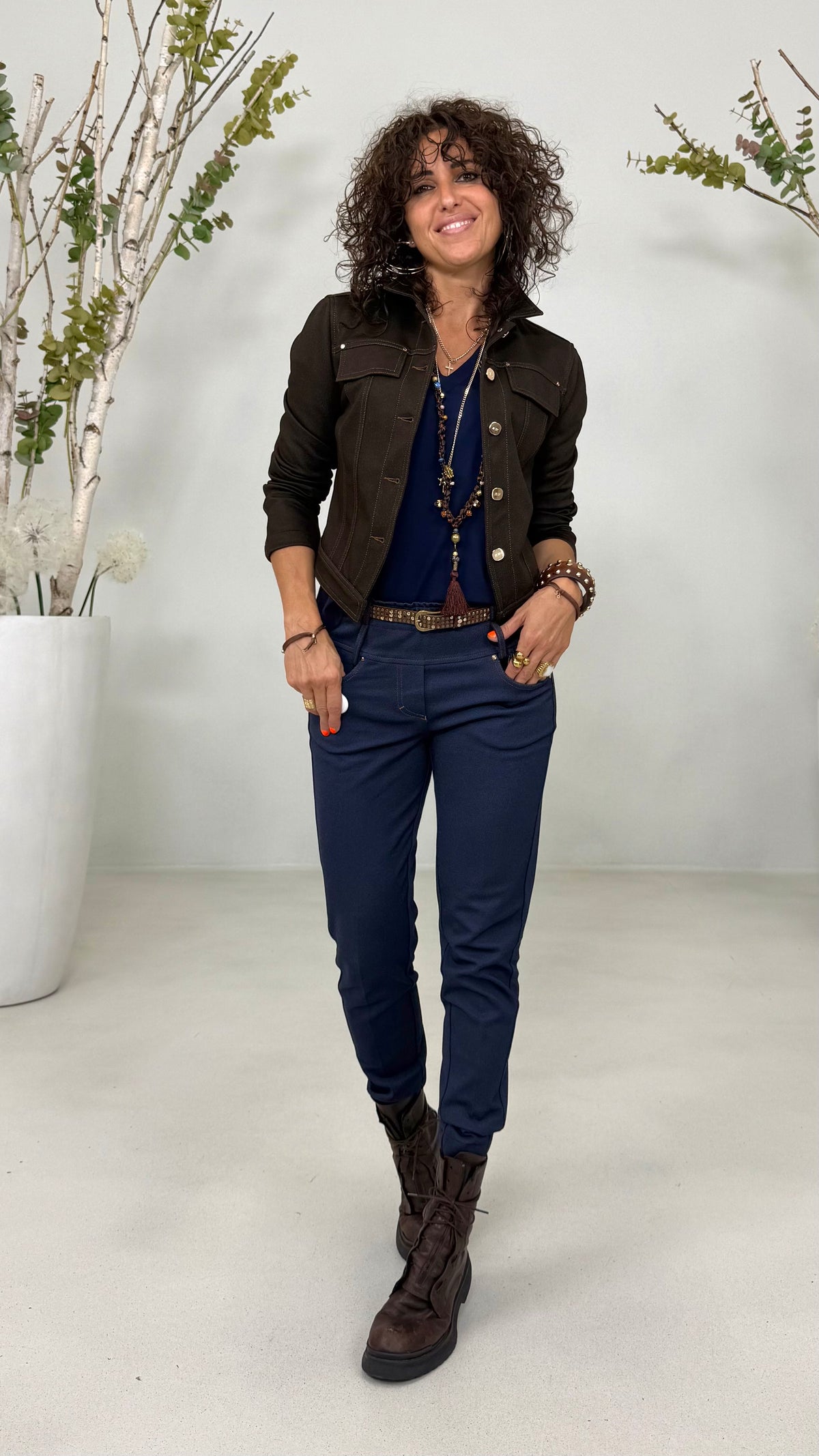 GIUBBINO JEANS PUNTO MILANO