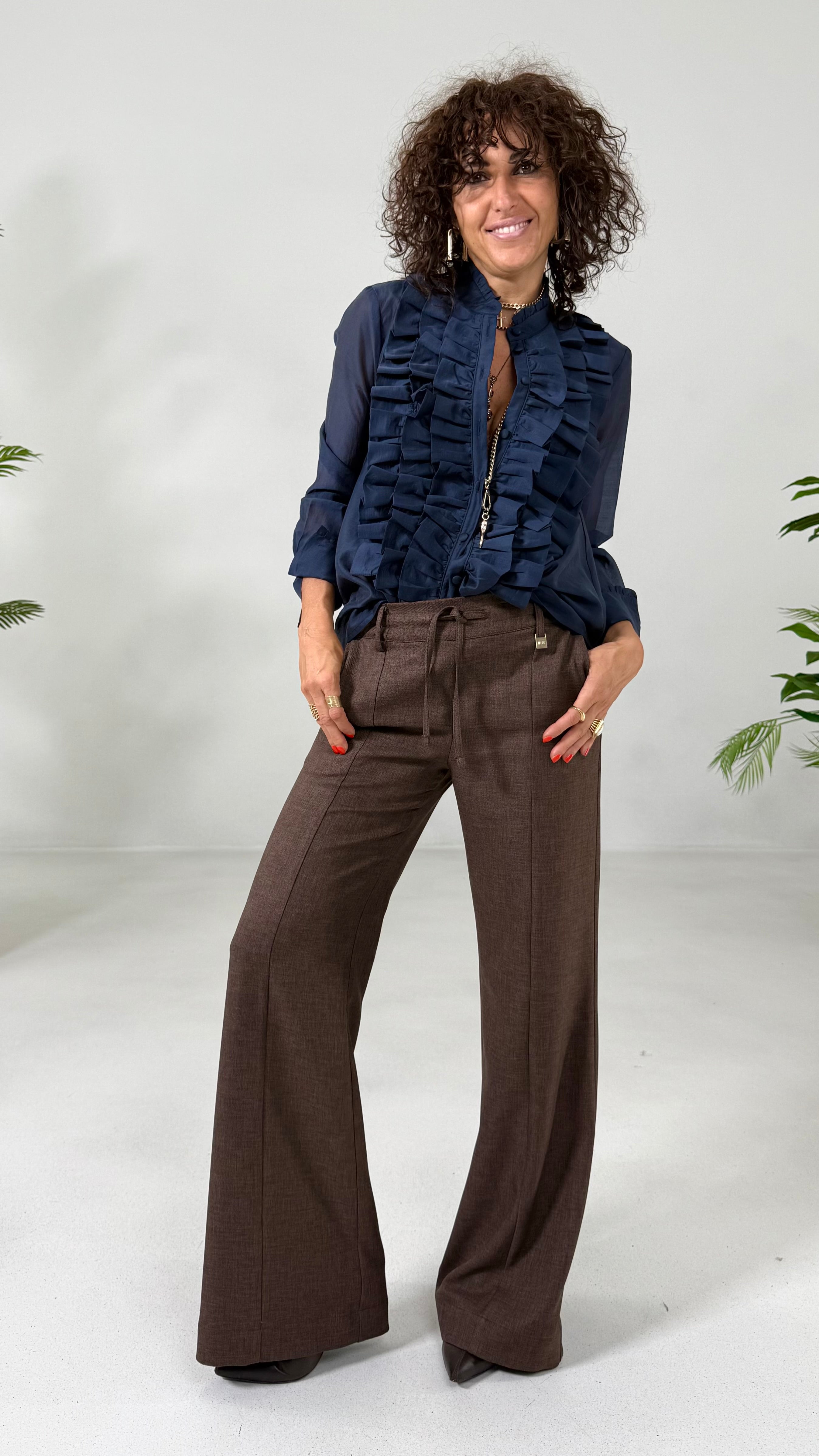 CAMICIA IN MUSSOLA CON ROUGES