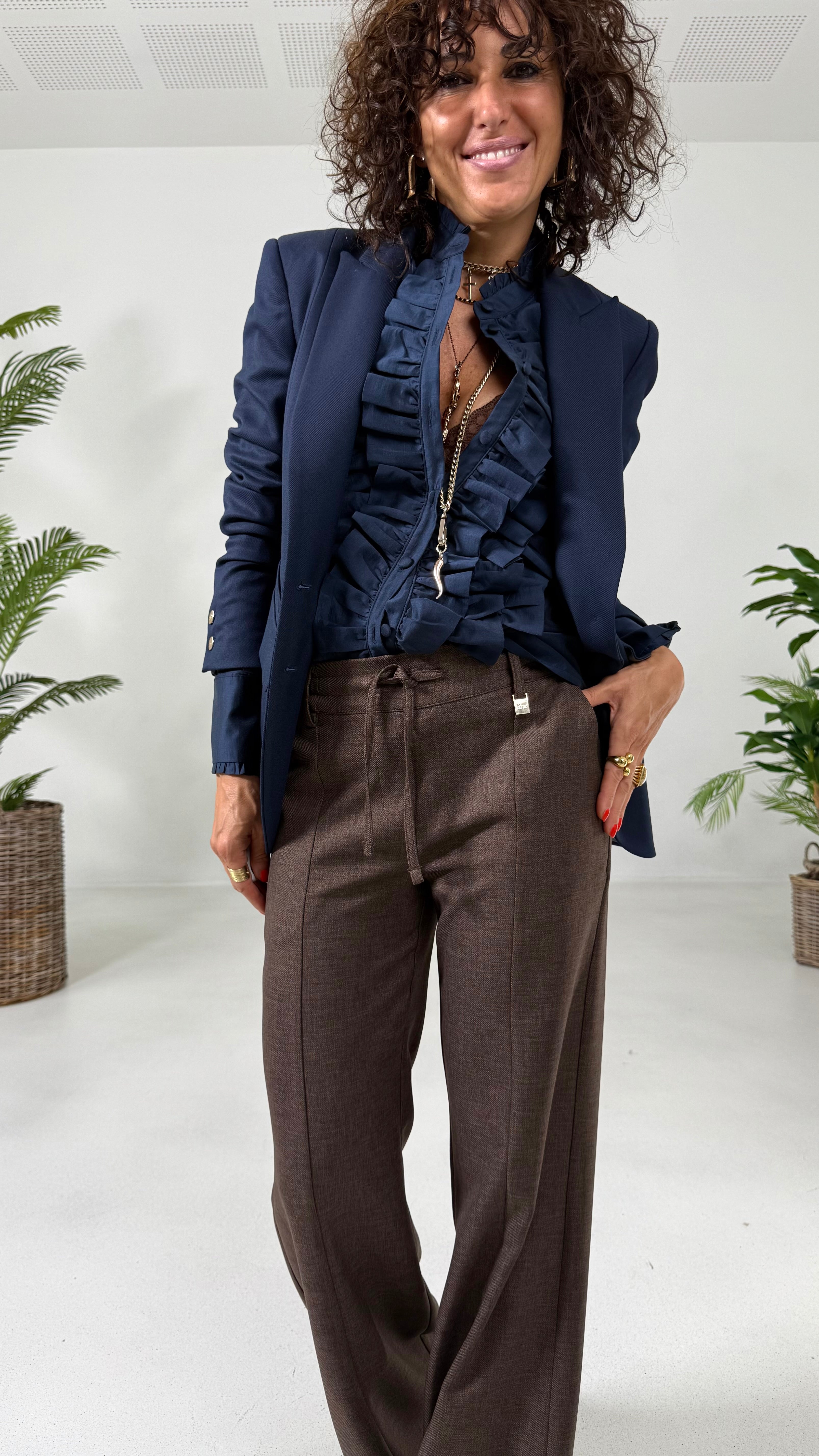 CAMICIA IN MUSSOLA CON ROUGES