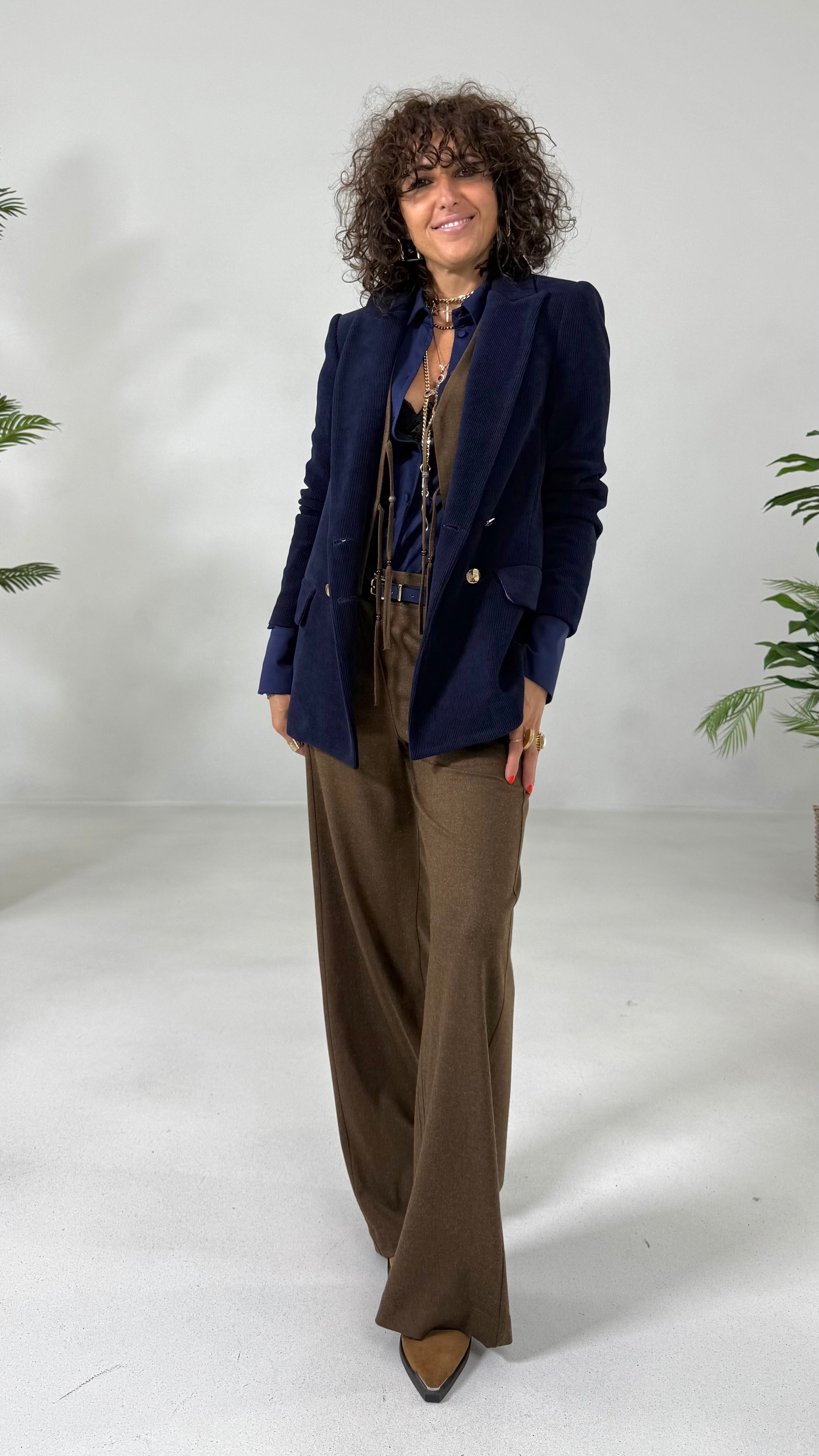 CAMICIA IN JERSEY DI COTONE MODAL