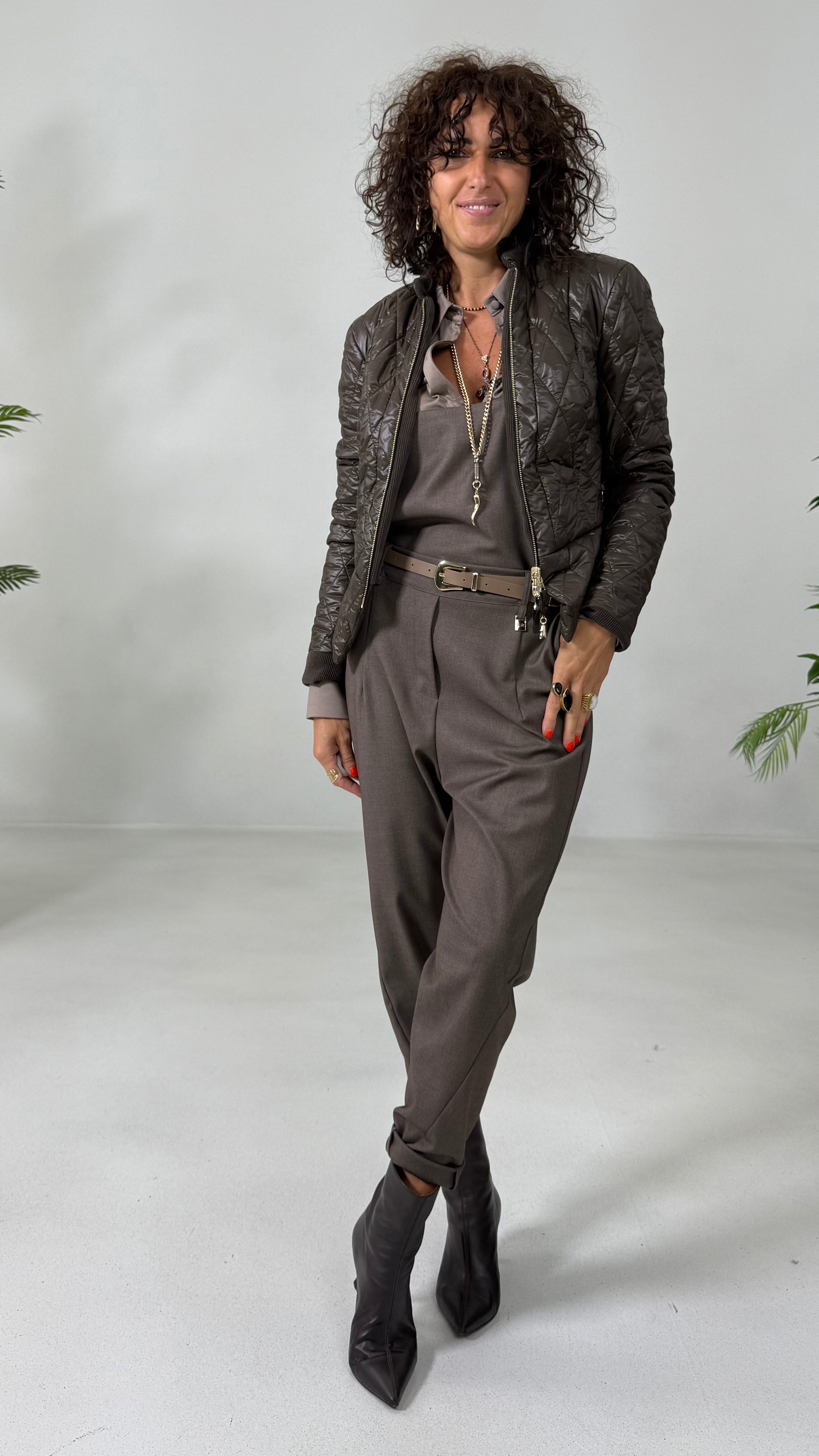 CAMICIA IN JERSEY DI COTONE MODAL