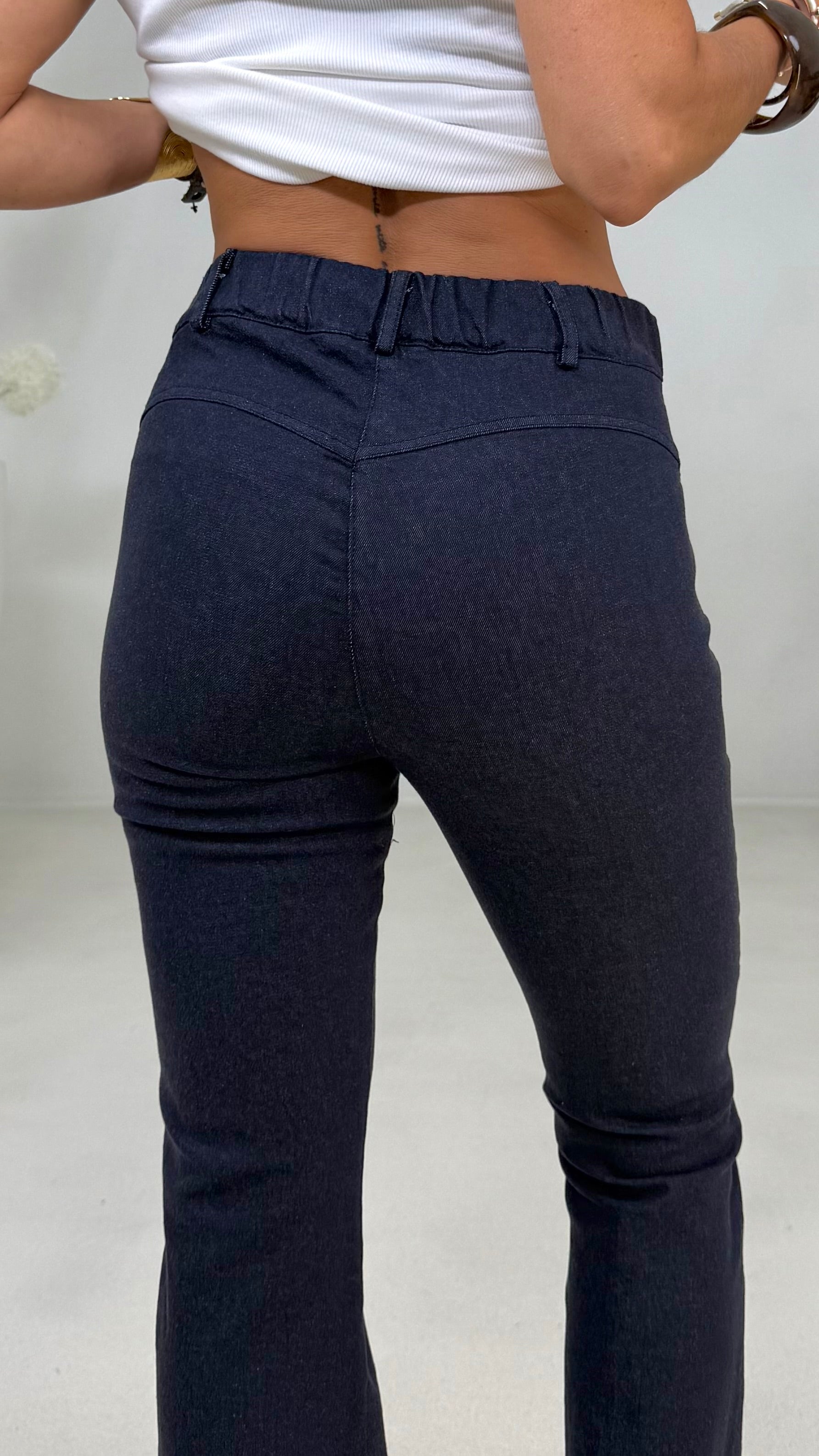 ZAMPETTA IN DENIM ELASTICIZZATO