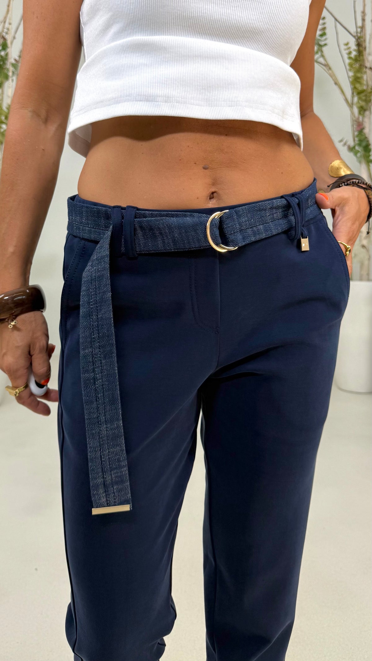 BAGGY SLIM MANO PESCA MAGLIA COMPATTA