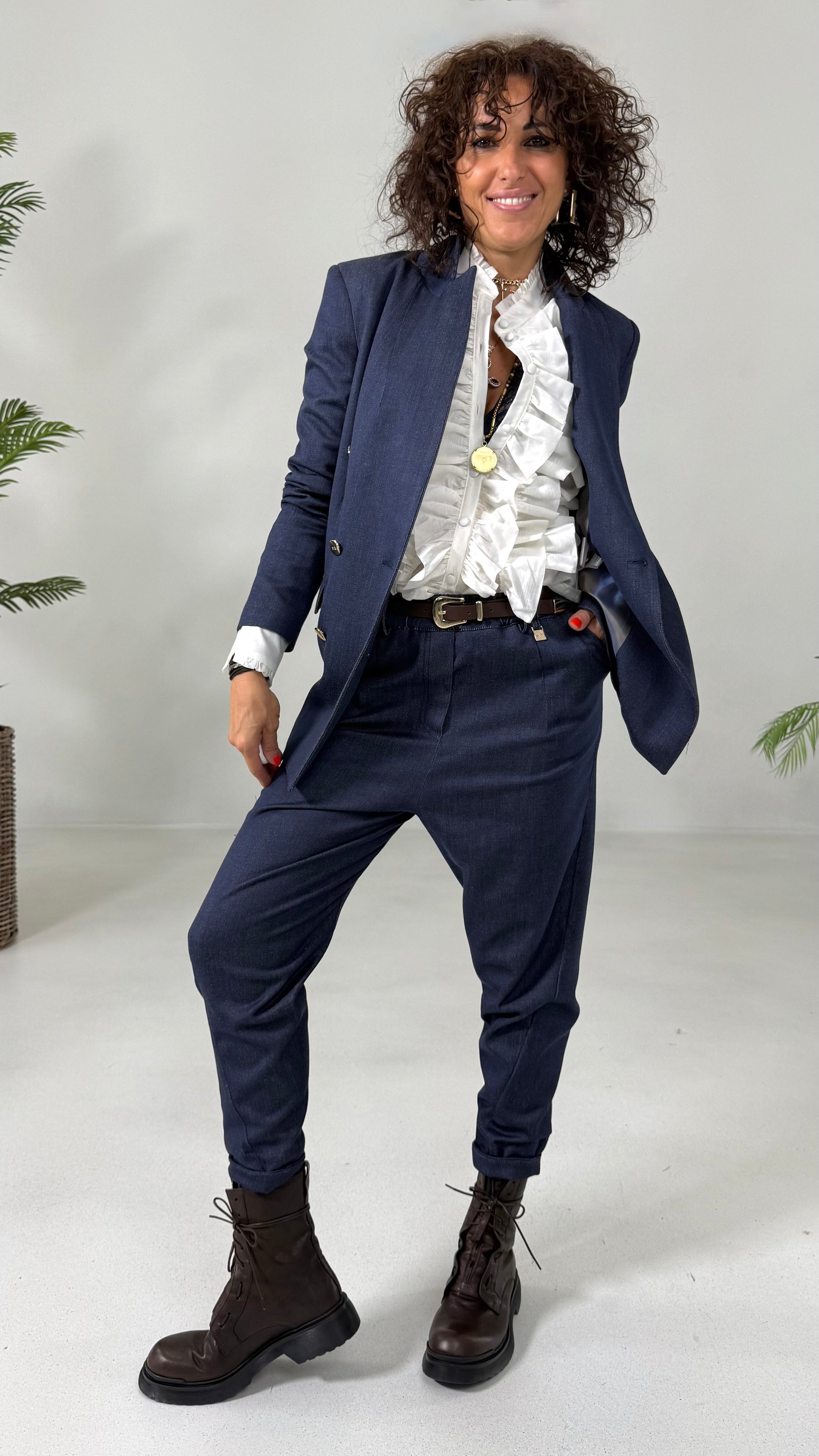 CAMICIA IN MUSSOLA CON ROUGES