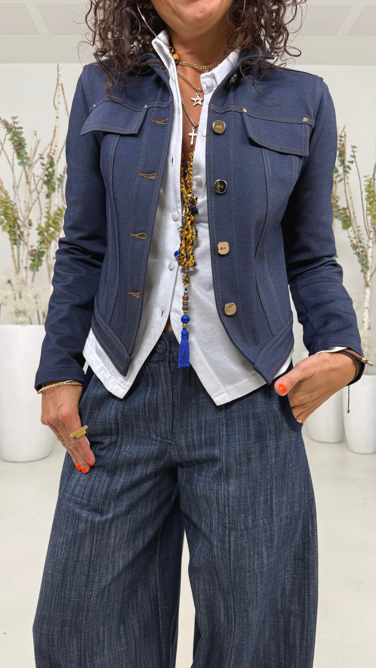 GIUBBINO JEANS PUNTO MILANO