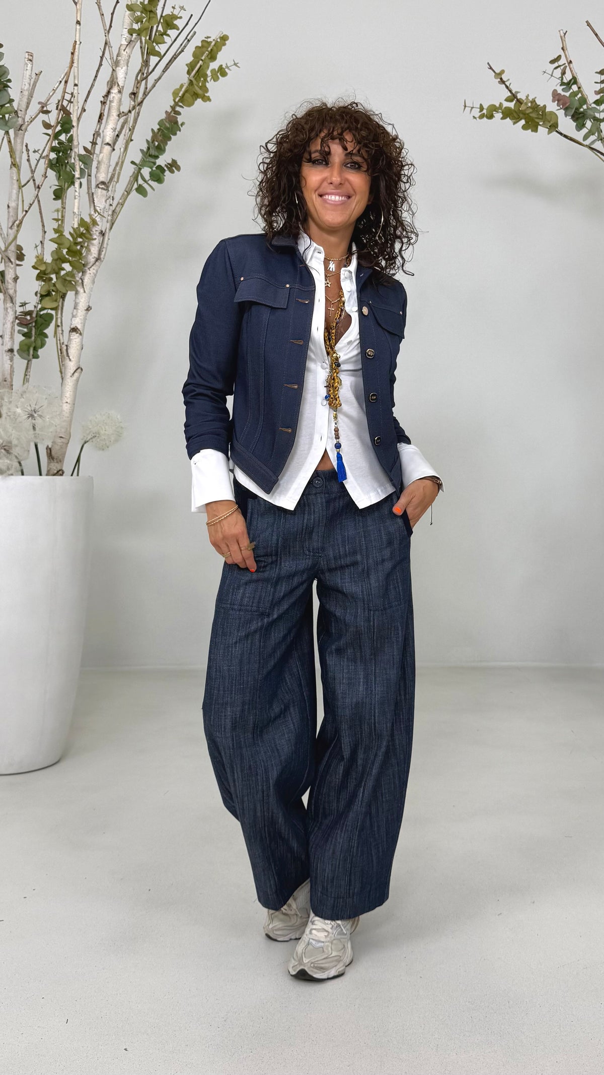 GIUBBINO JEANS PUNTO MILANO