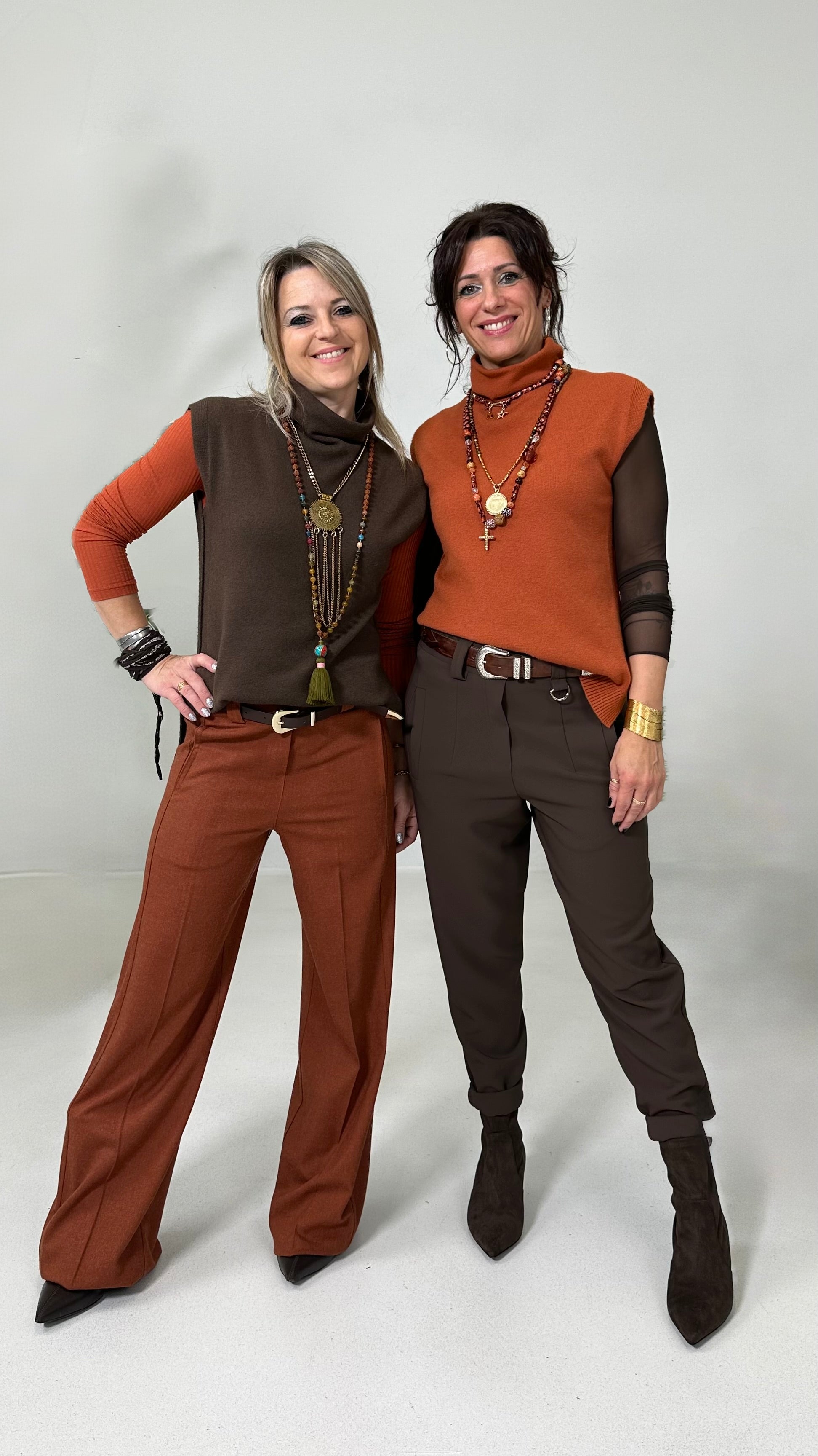 PALAZZO IN FLANELLA SUPER ELASTICA