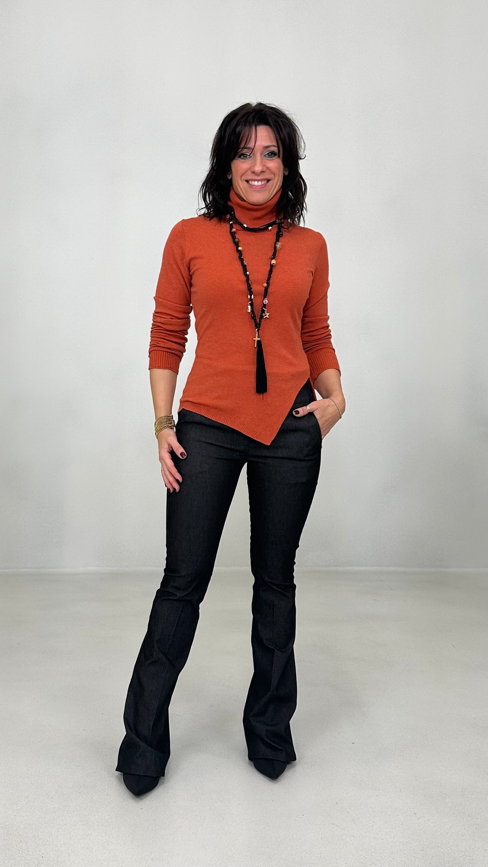 ZAMPA IN TESSUTO TECNICO ELASTICO DI NYLON