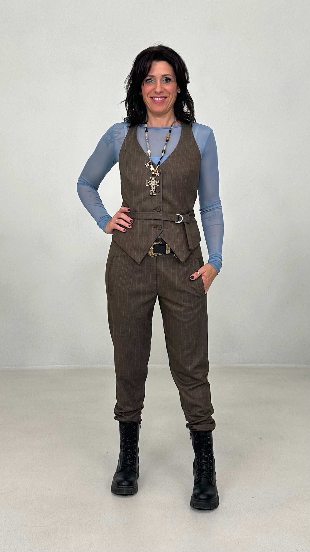 TWIN SET RETINA E TOP