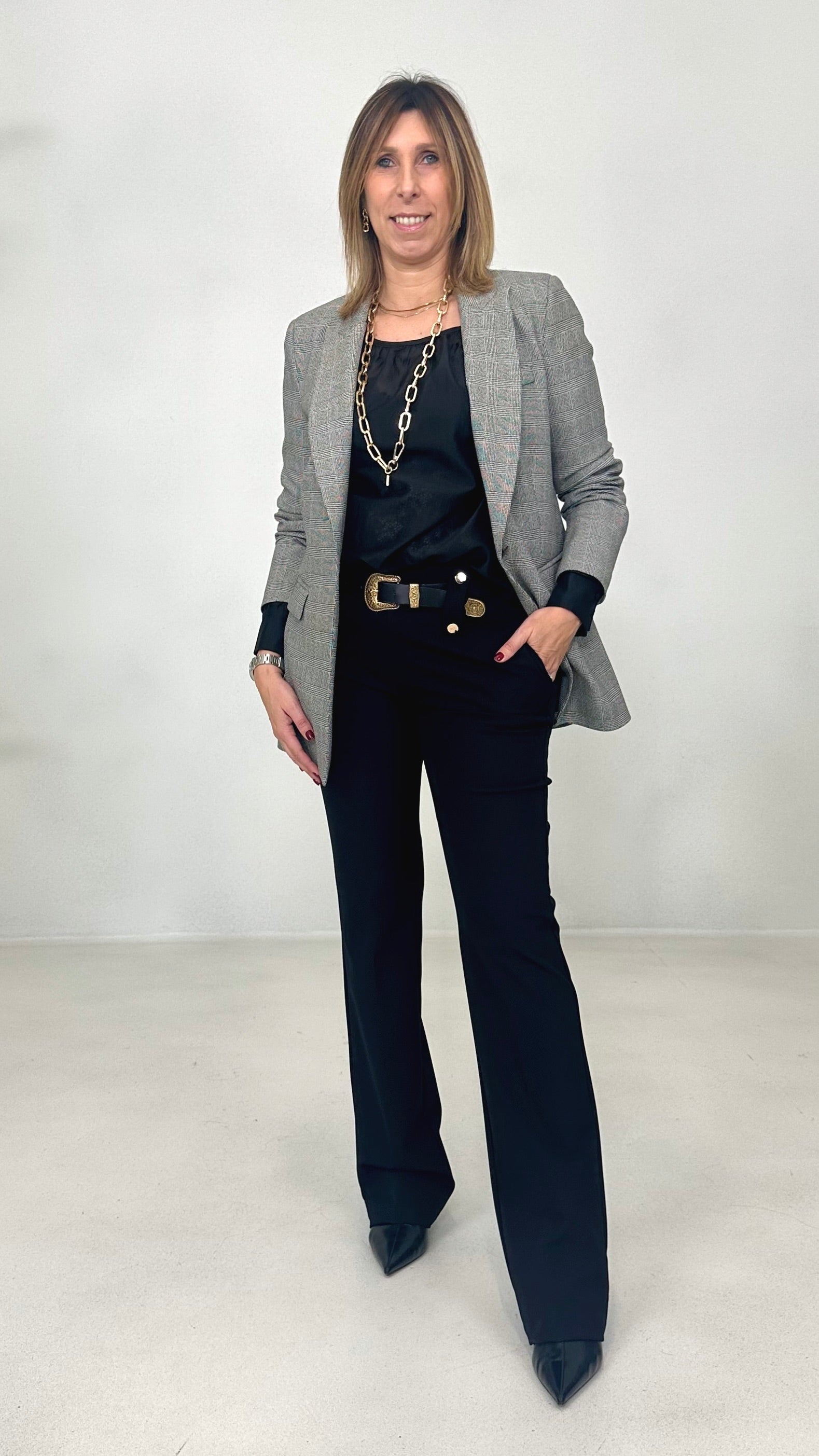 CAMICIA CON FUSCIACCA IN ORGANZA