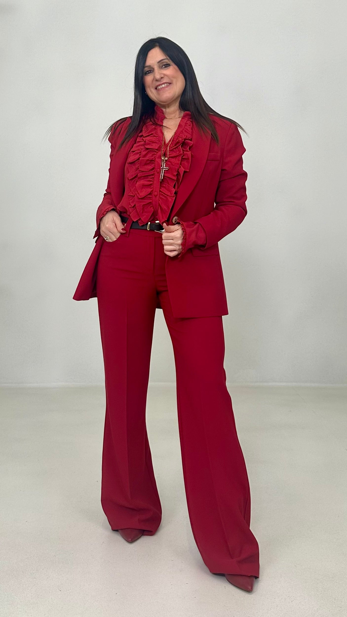 GIACCA BLAZER IN CADY TECNICO